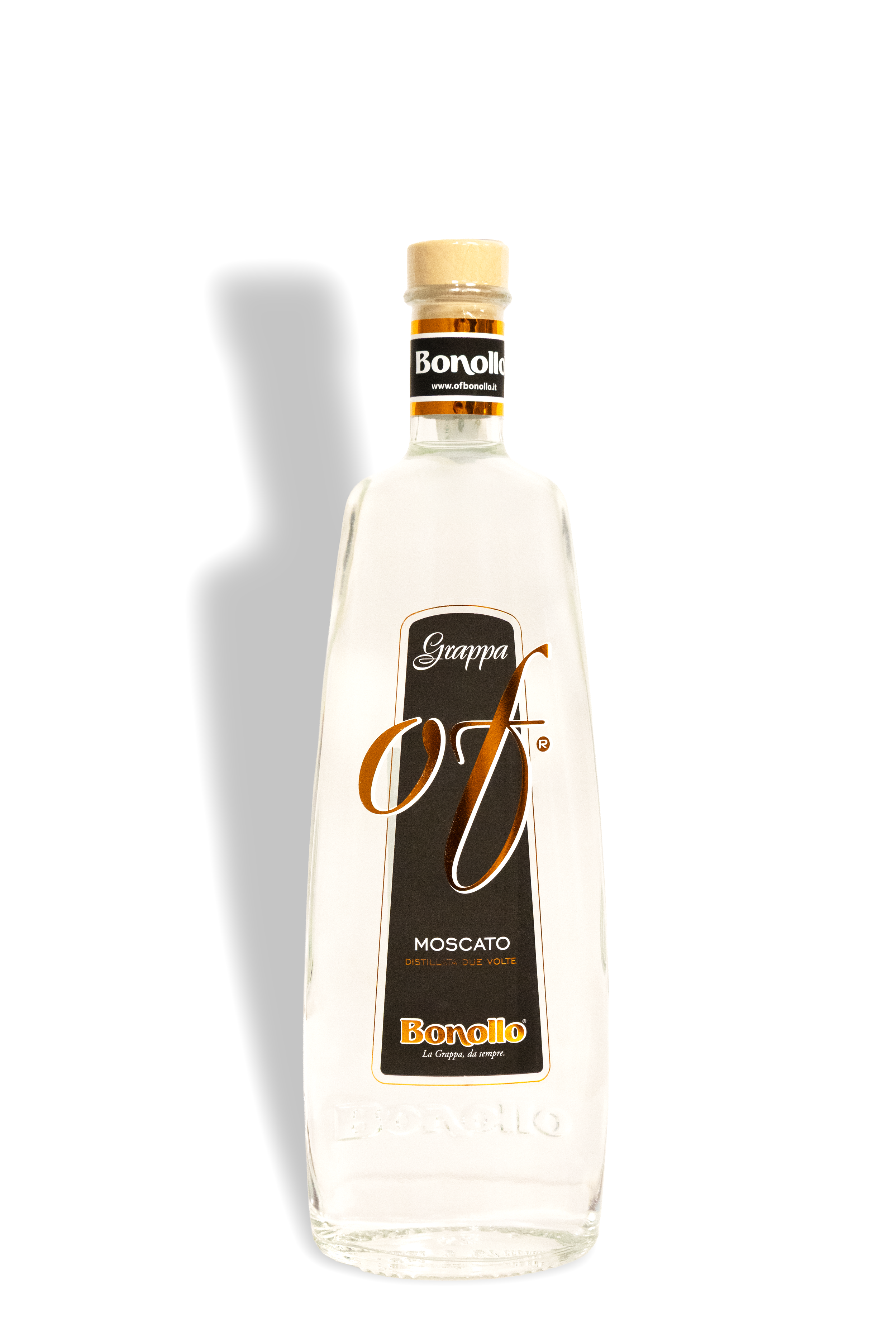 Bonollo Grappa Of Moscato Distillata Due Volte.