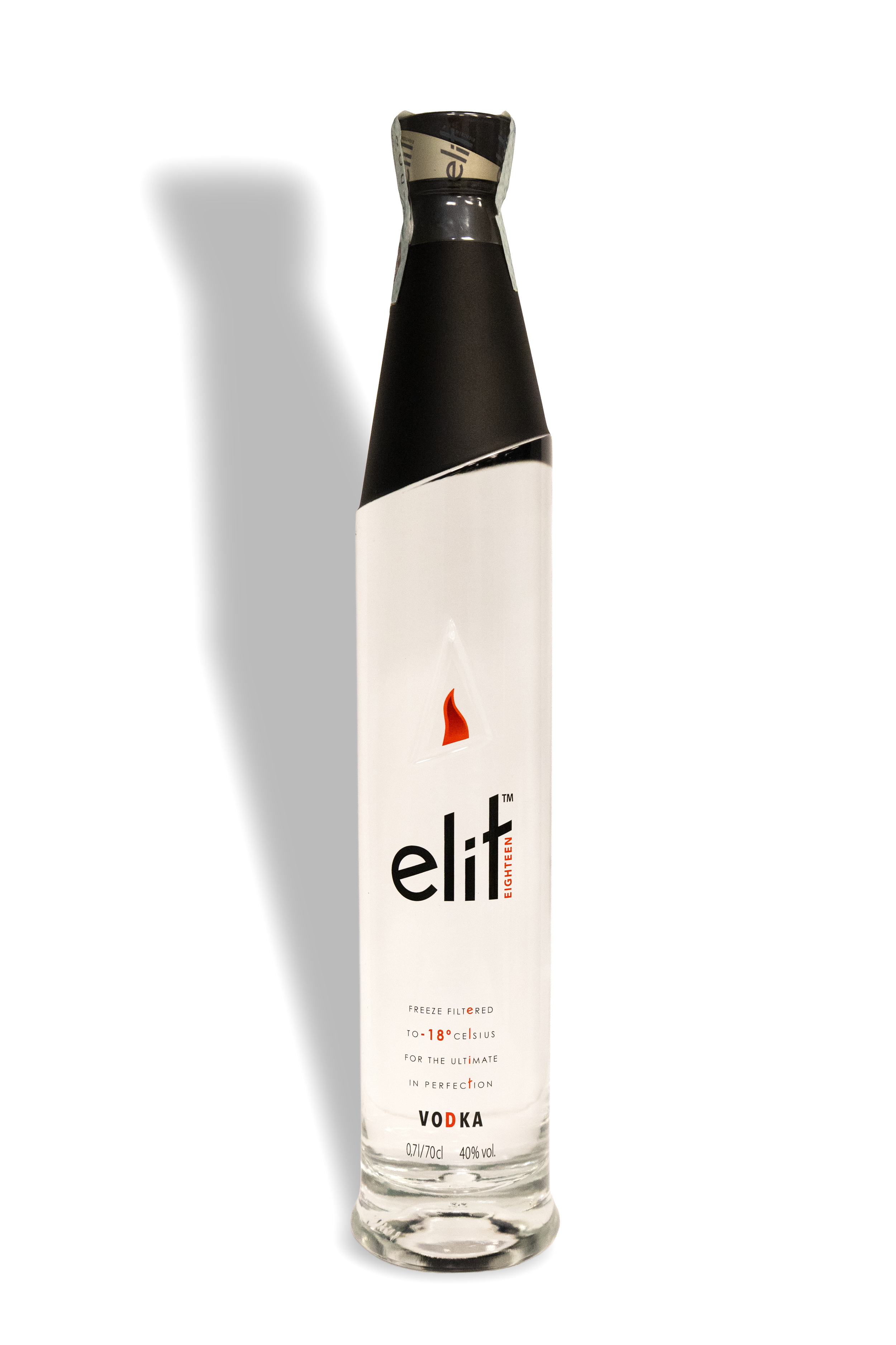 Elit Eighteen Vodka.