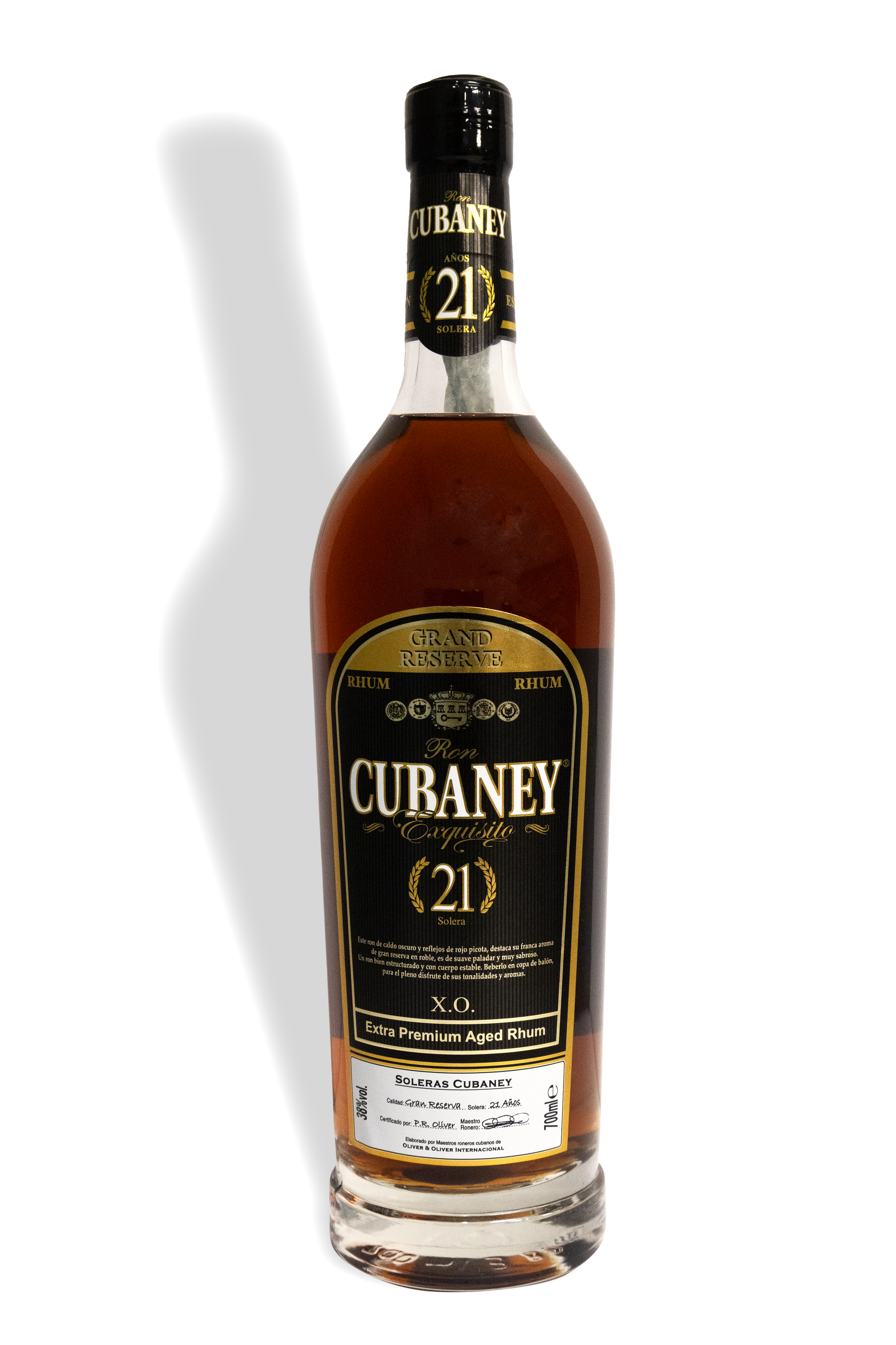 Rhum Ron Cubaney 21 Solera grand Reserve