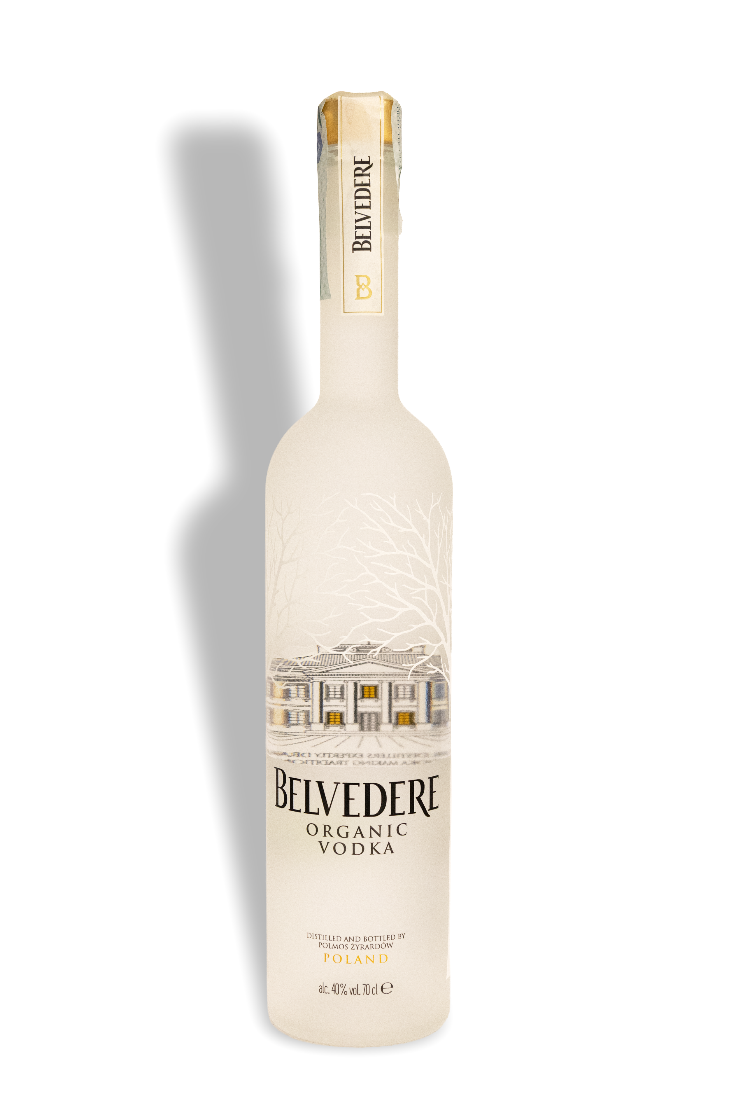 Belvedere Organic Vodka.
