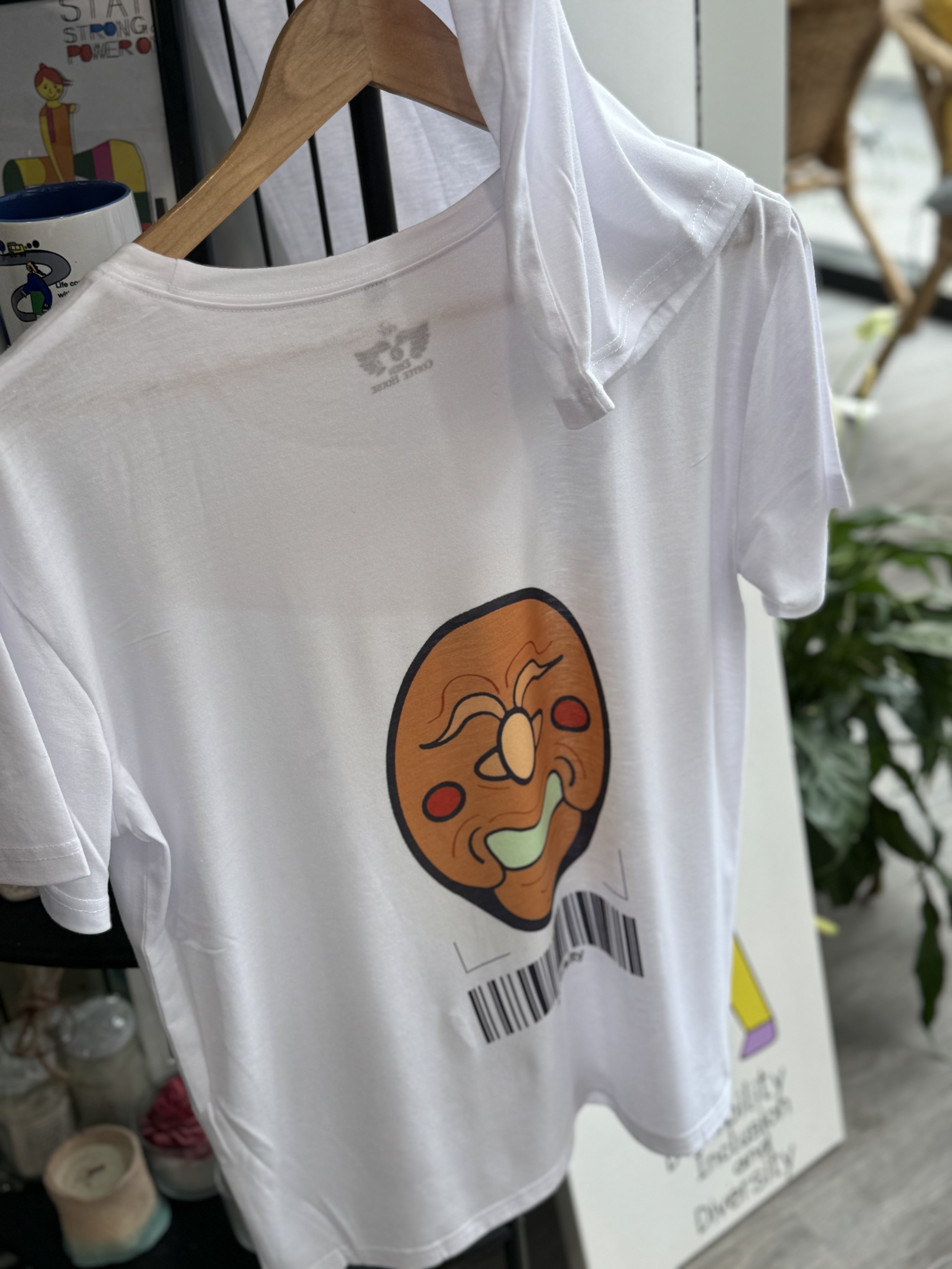 Korean Traditional Mask T-Shirt by Jian