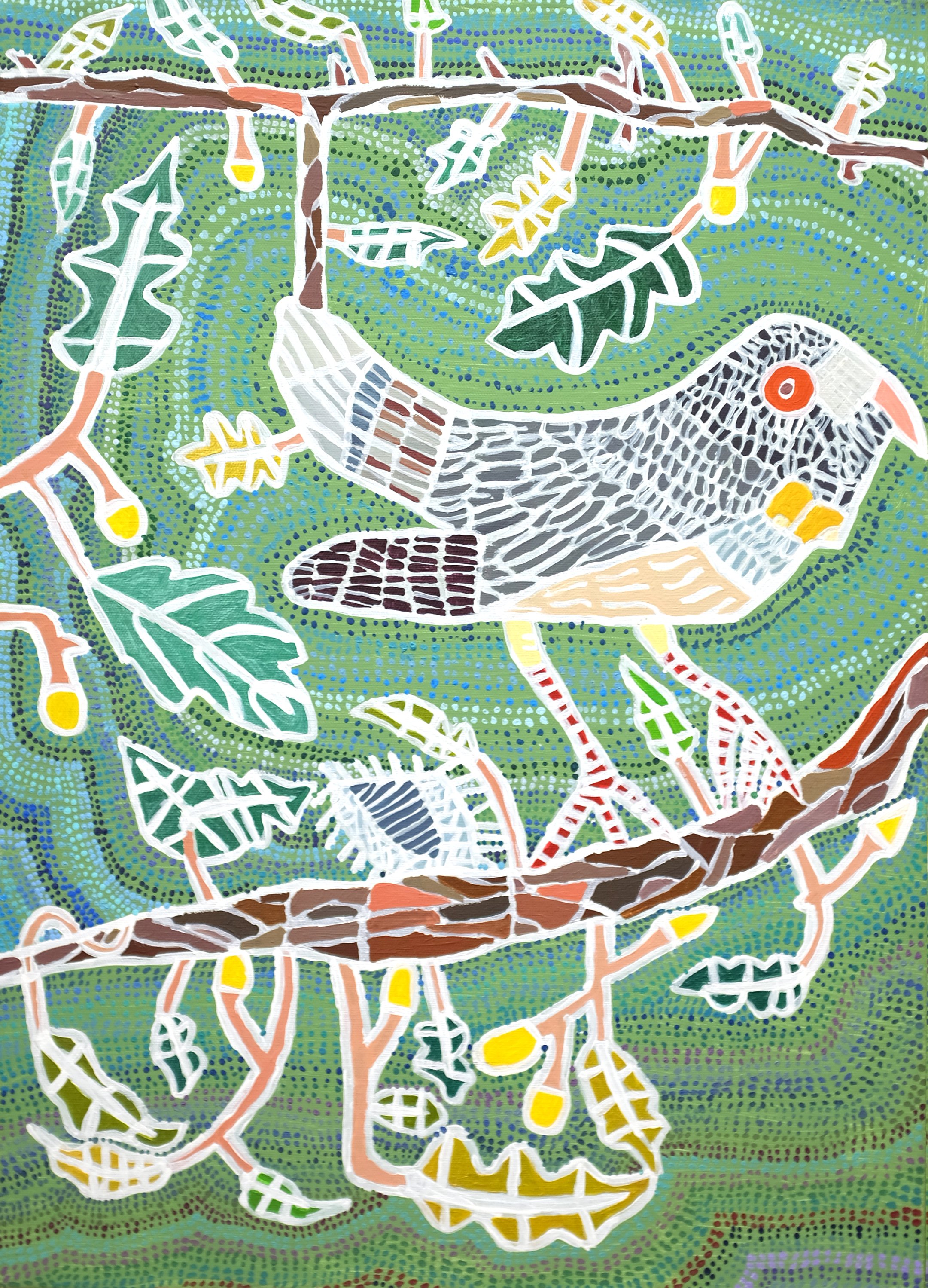 bird on the tree