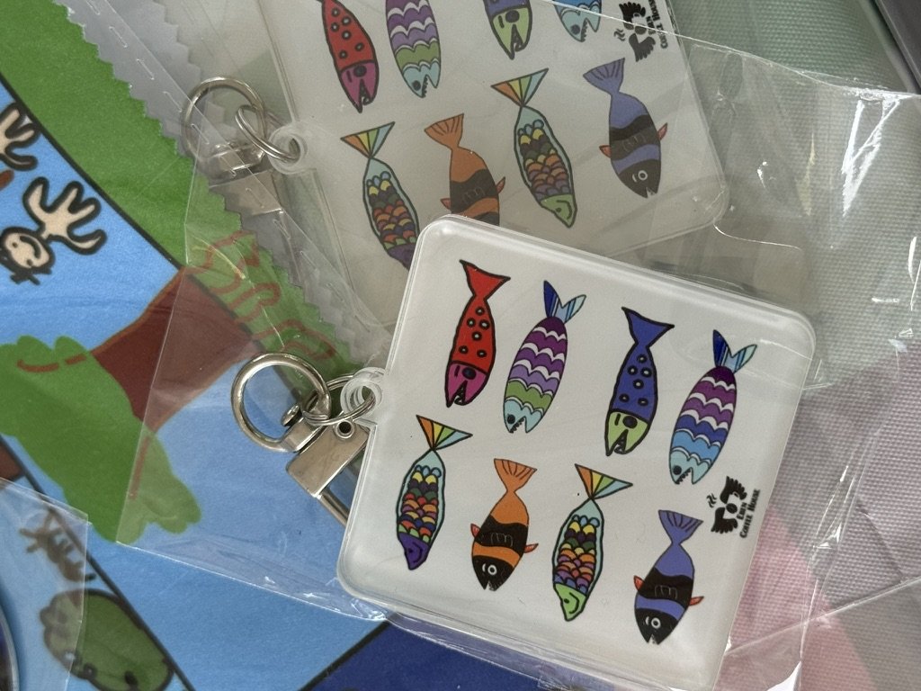Fish Keyring Arcylic by Hanjun
