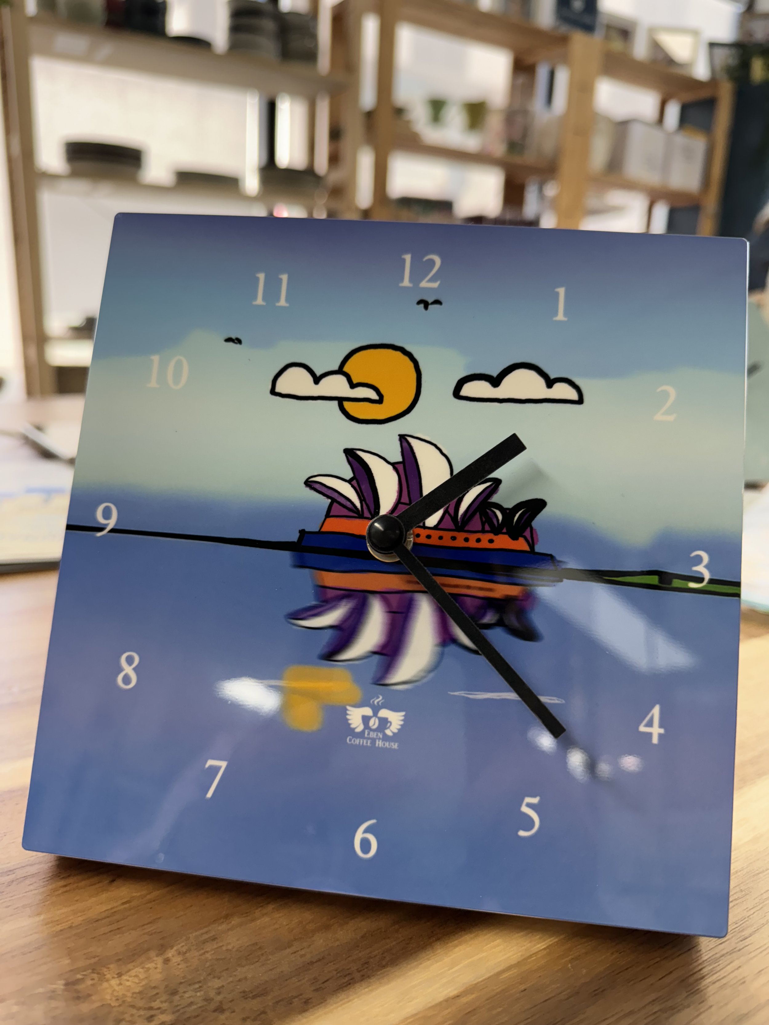 Clock, Blue Opera House by Jian