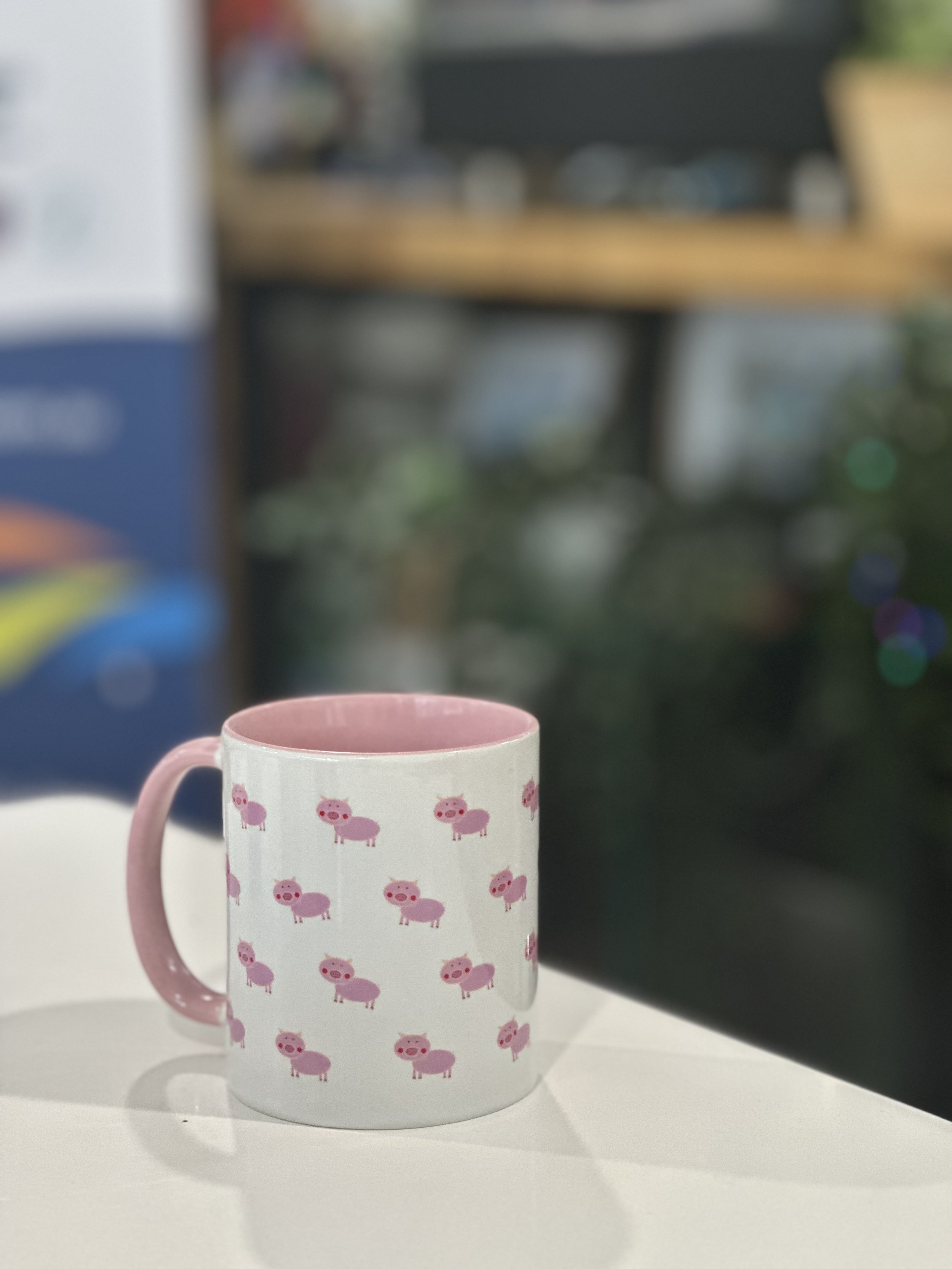 Pink Pig Mug