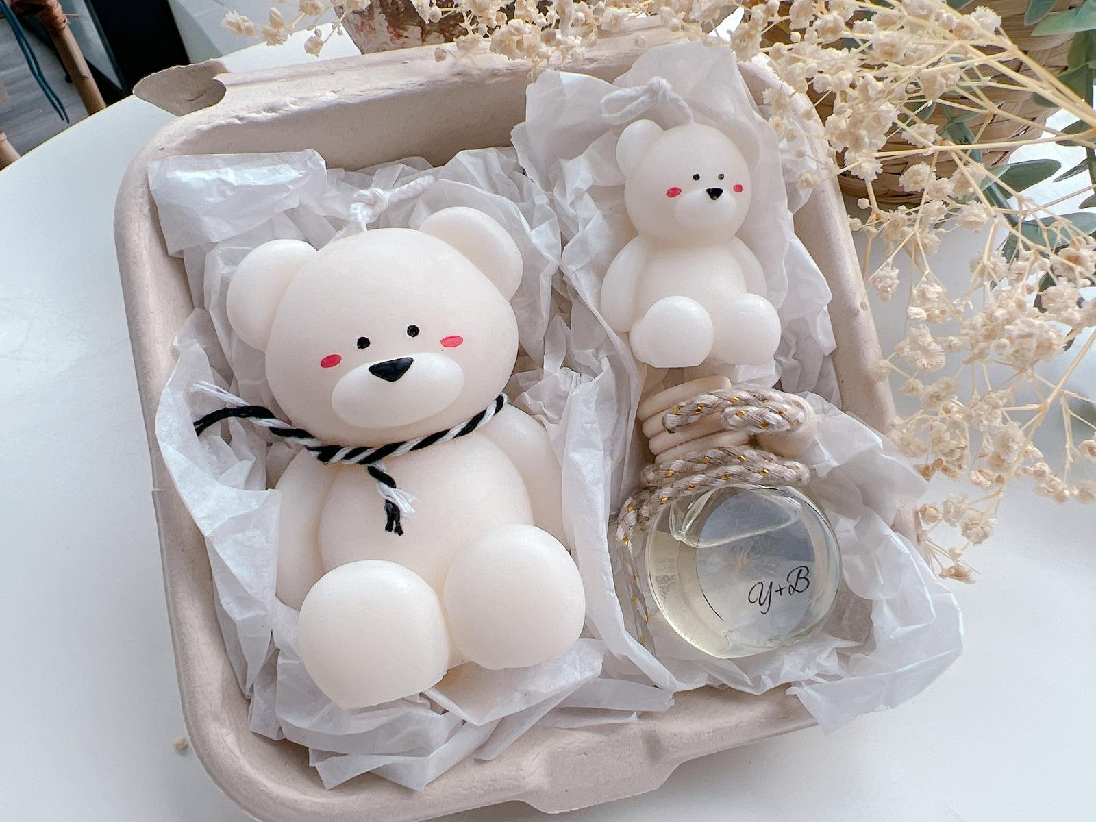 Teddy Bear + Car Diffuser Set