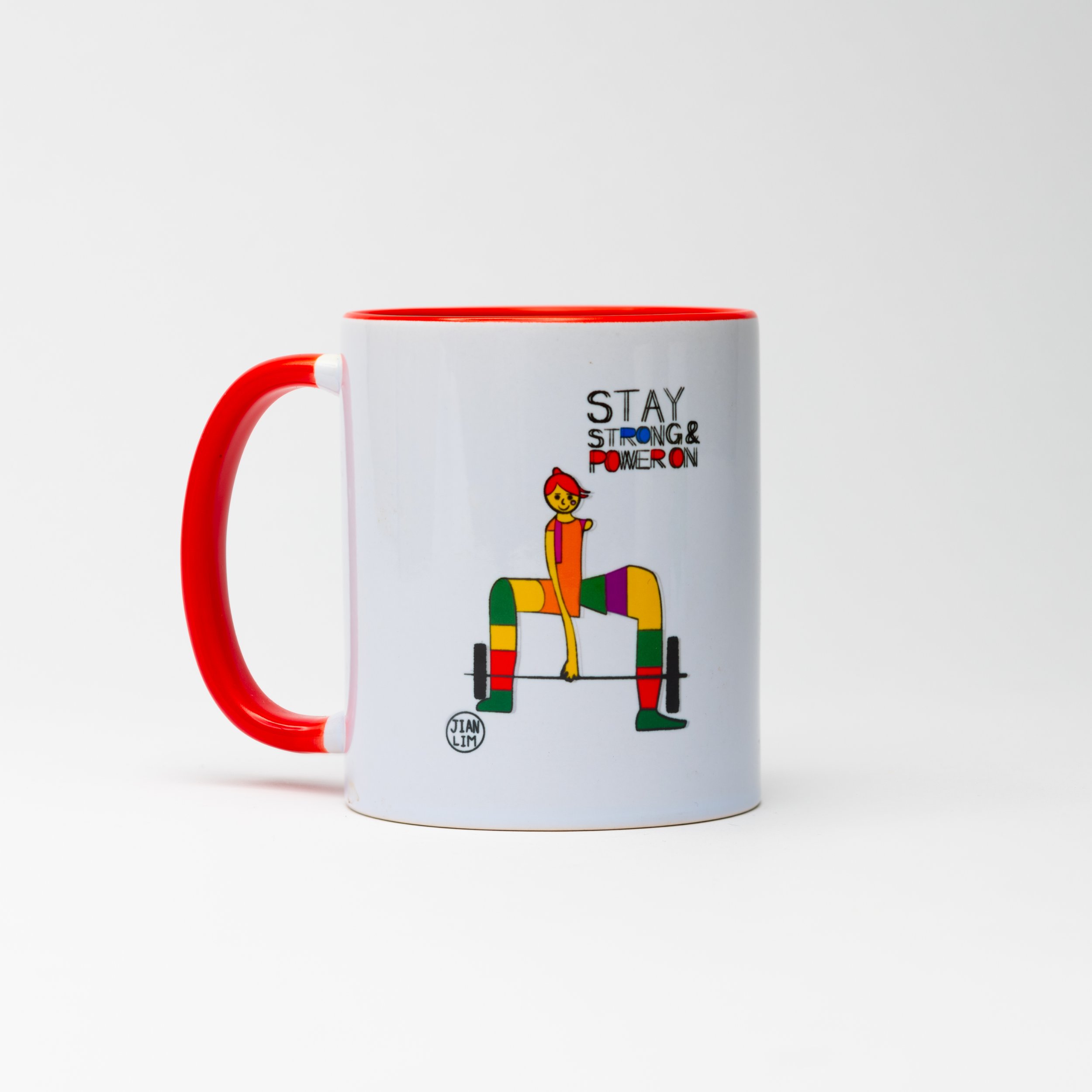 "Stay & Power On" Mug
