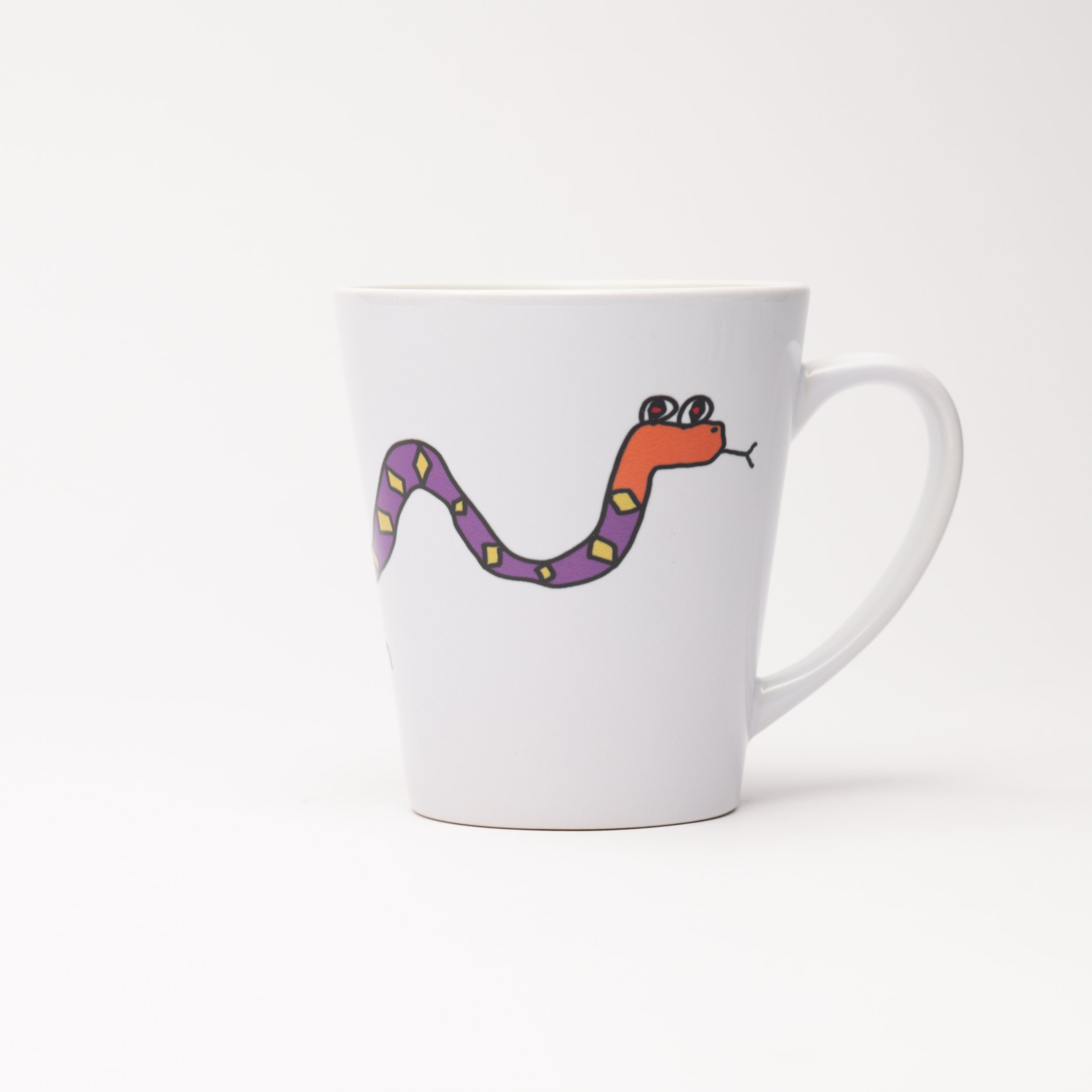 John's Snake Illustration Mug