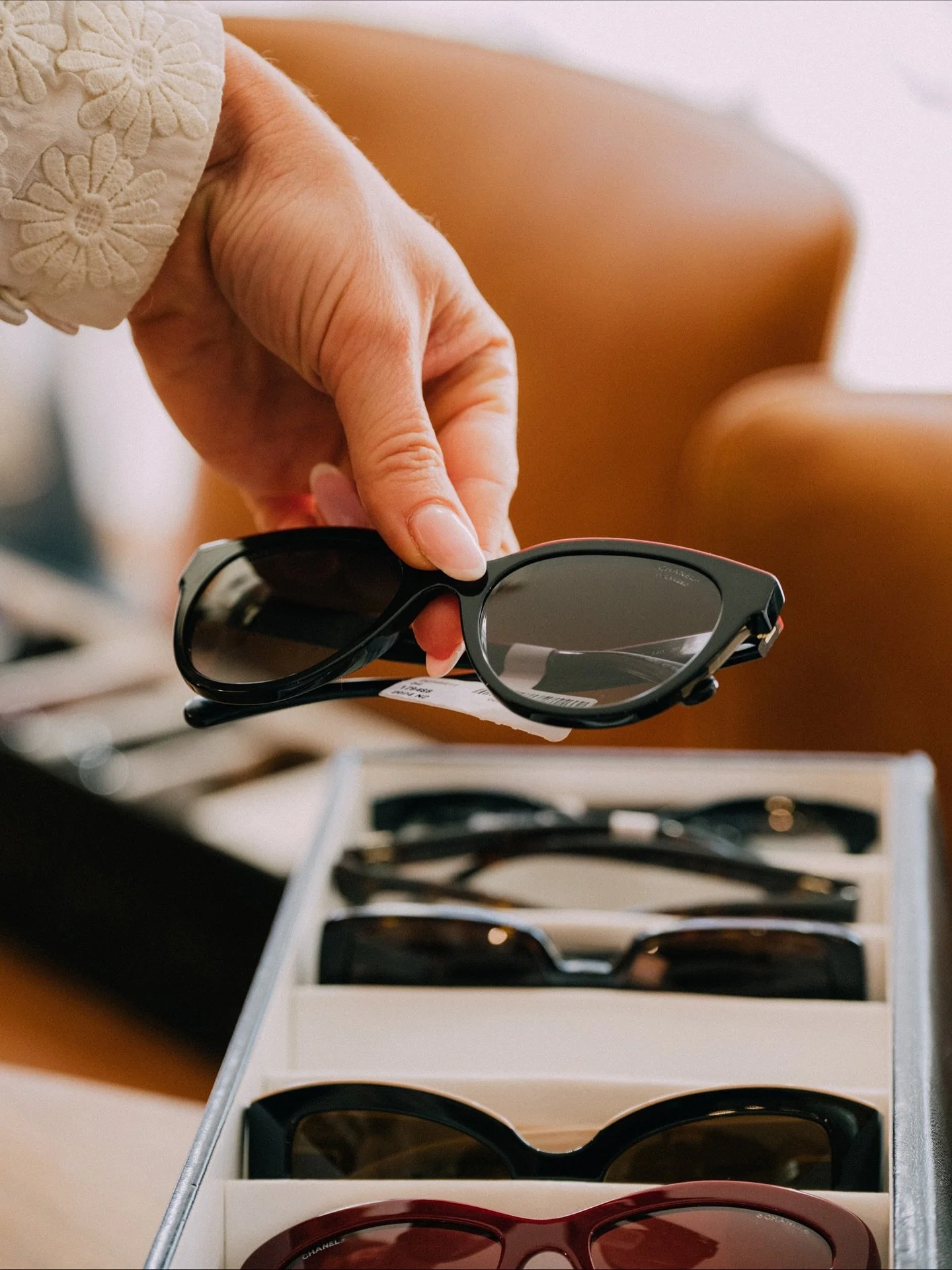 It’s been an exciting day at the boutique — we’ve been selecting new collections from two fantastic brands to add to our displays.
Choosing the right frames to bring into our boutique is one of the best parts of what we do, and we