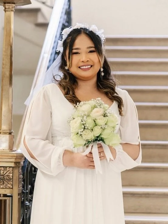 My Filipina Bride Abbygale🇵🇭🤍 

Abbygale wanted her bridal look to soft but still look like herself. As a Bride, it&rsquo;s so important to always work with your makeup artist to get the best outcome. She looks stunning 🥹🤍😮&zwj;💨😍.

Hair: @ha