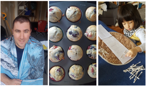Just like you, we've had to learn some new skills these last few months.&nbsp;  1) Hannah has learned to 'cut' Trevor's hair  (really just buzz it with clippers and a #1 guide comb) 2) Learning new baking recipes gets us good healthy treats 3) Ameli…