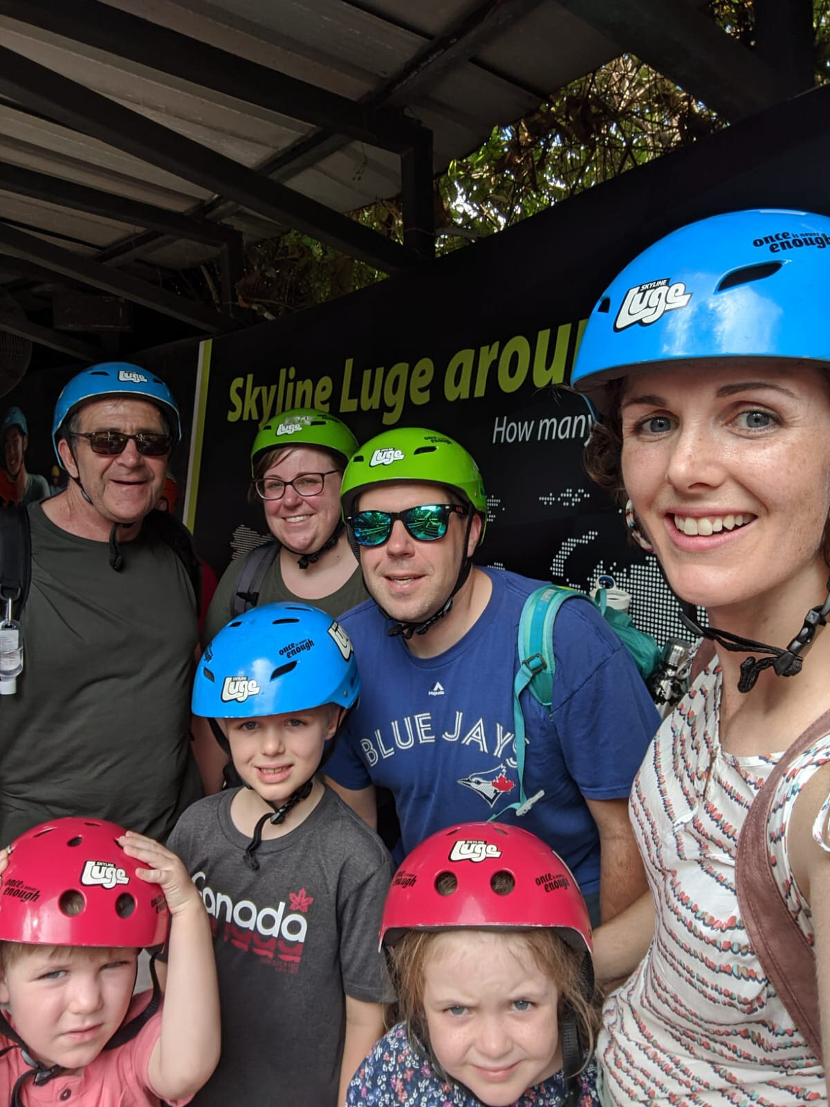 We did a lot of fun touristy things (too many to list) including “The Luge” near the beach we went to one afternoon.