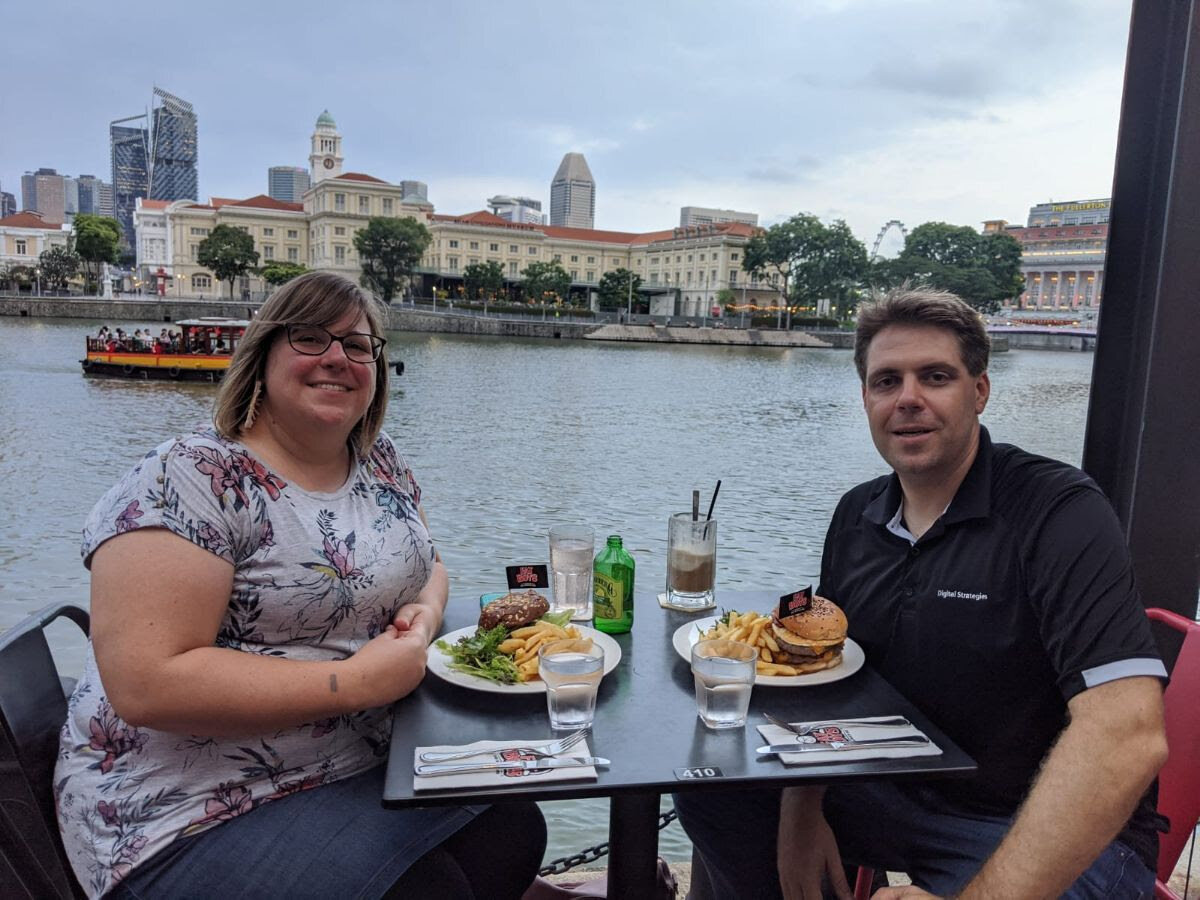 I always enjoy good life chats with my brother. We got to go for supper just the two of us one evening.