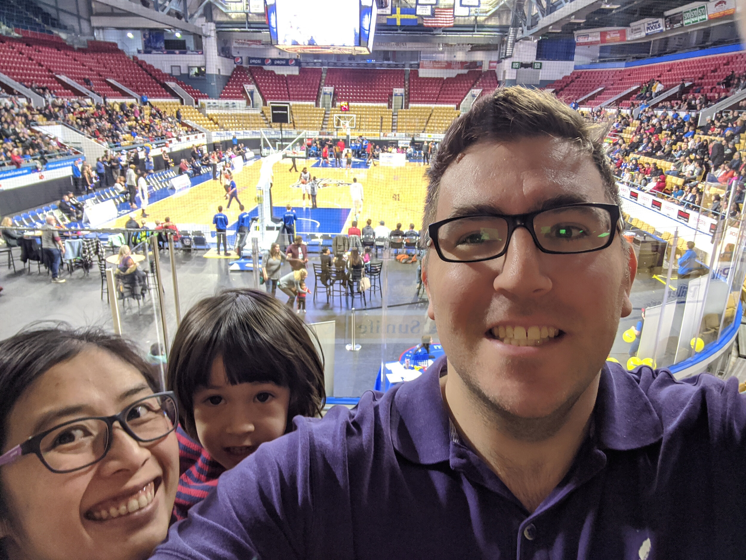 Local Basketball Game! Go Titans!