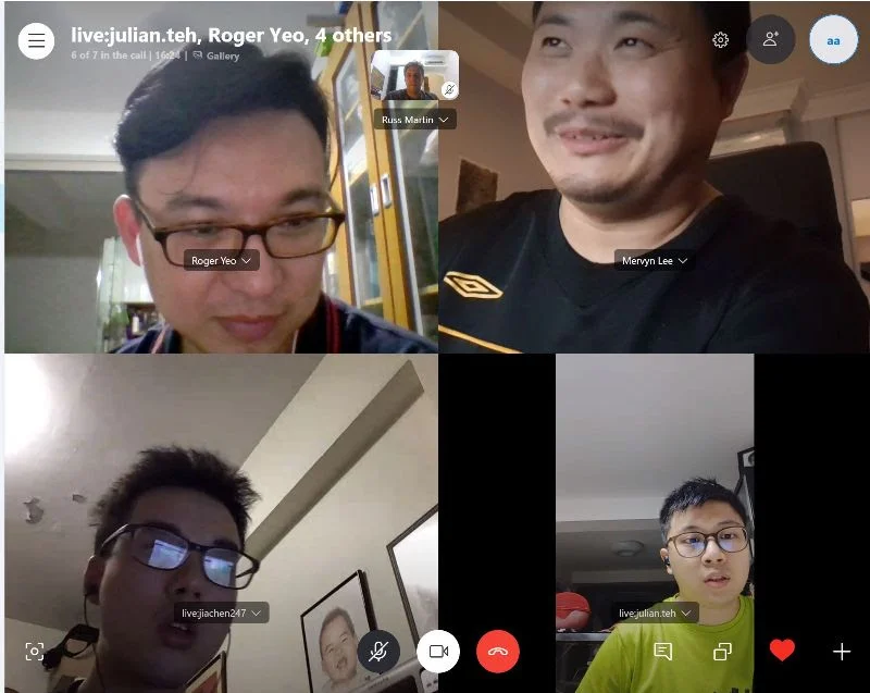 Working past midnight to design an online experience for Singapore's Celebration of Hope.
