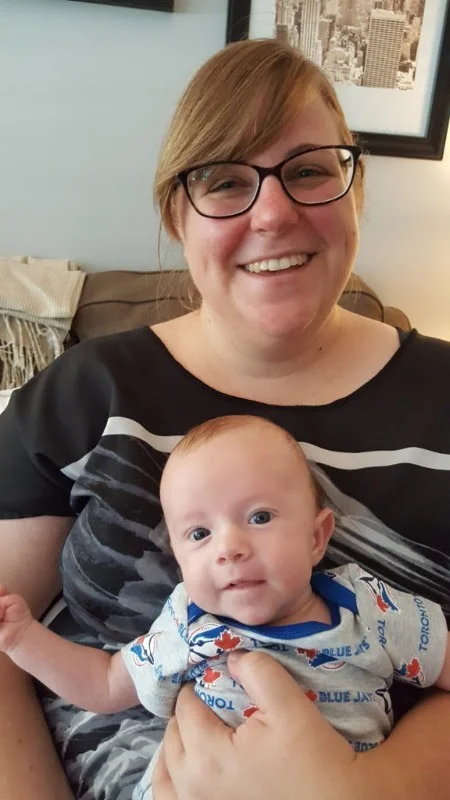 Getting to spend time with my new nephew.