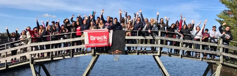 A picture of Brock University students at Summit last year.