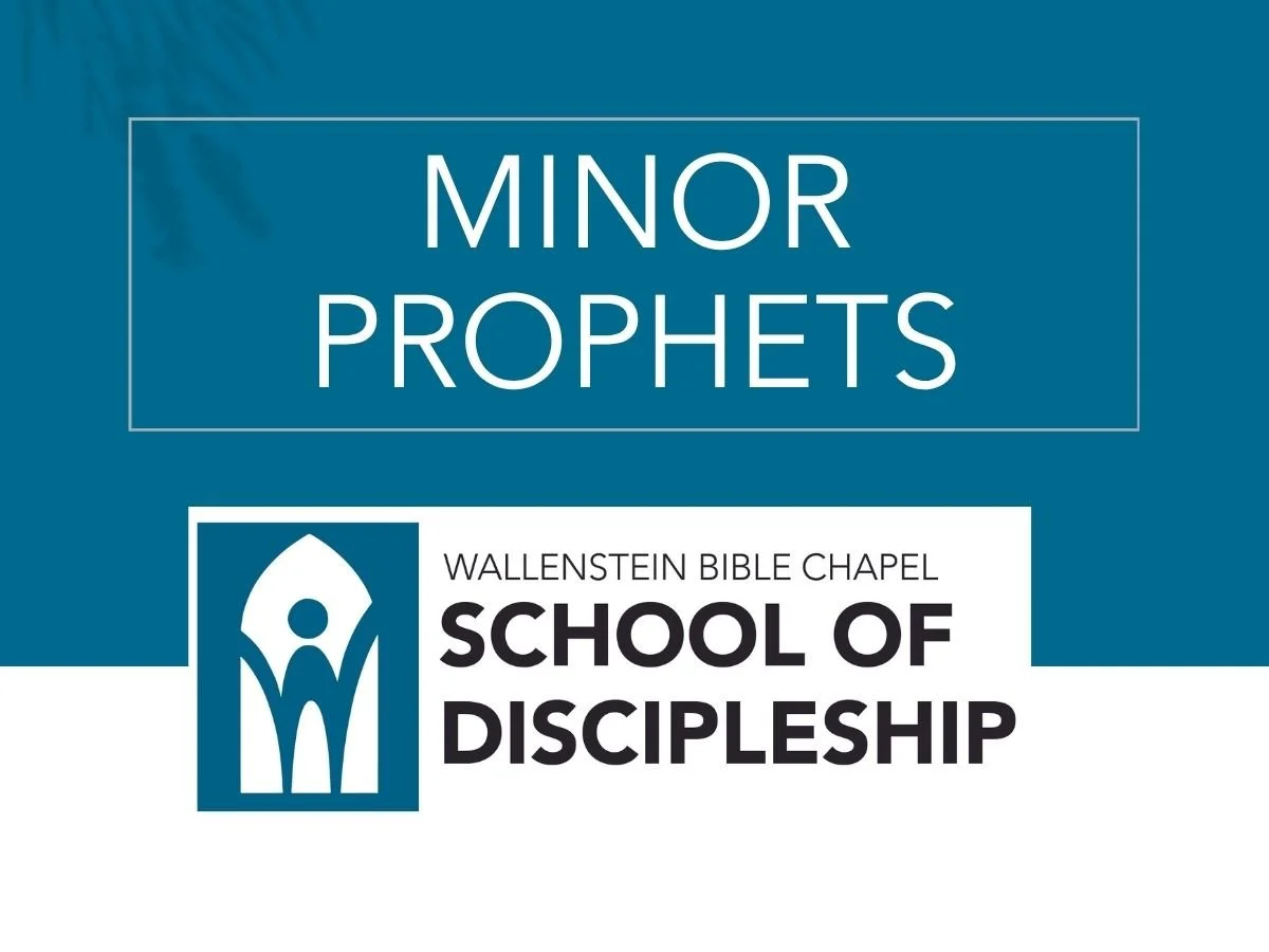 School of Discipleship - Minor Prophets