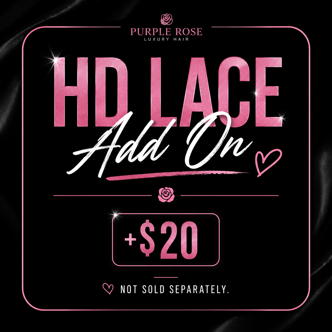 HD LACE UPGRADE (+$20)