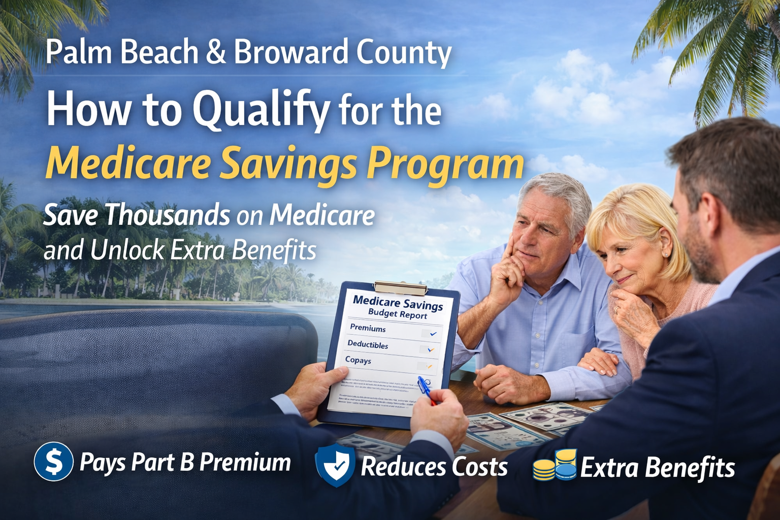 Palm Beach &amp; Broward County: How to Qualify for the Medicare Savings Program and Save Thousands Each Year