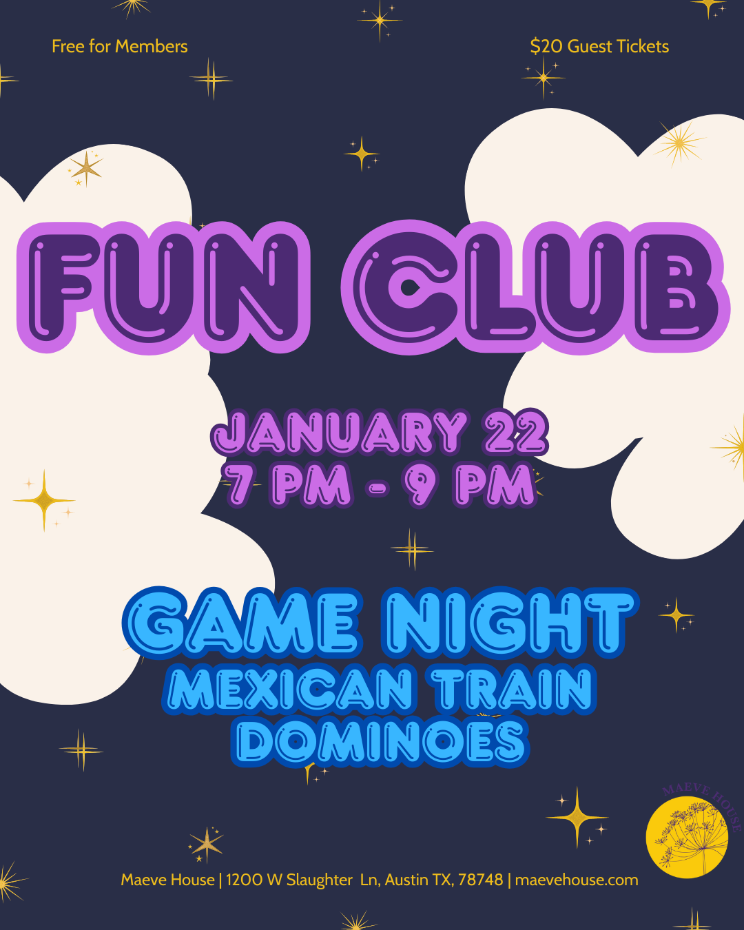 Thursday, January 22nd | 7 pm - 9 pm