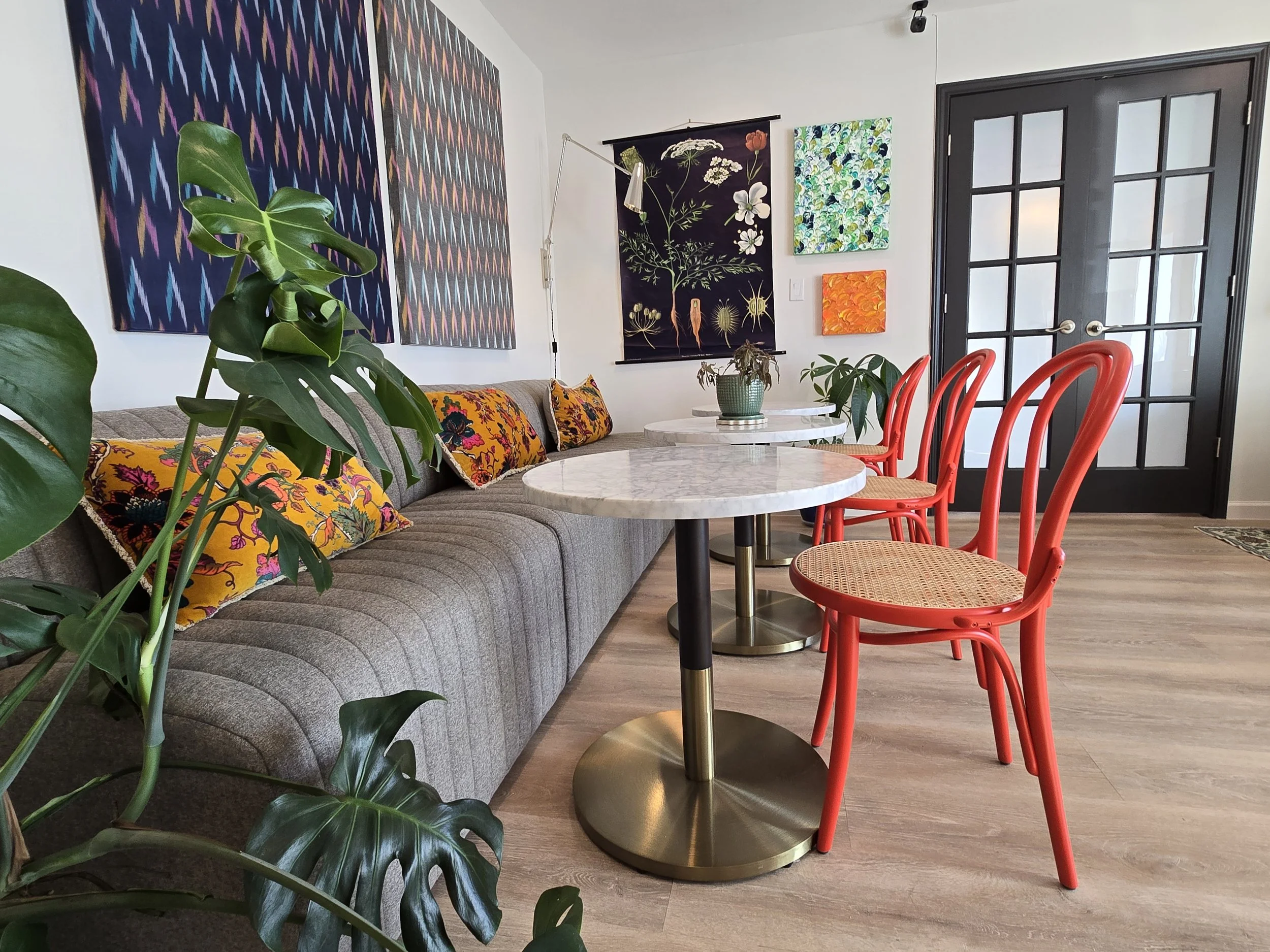 “Warm, welcoming third place designed for connection and ease.”