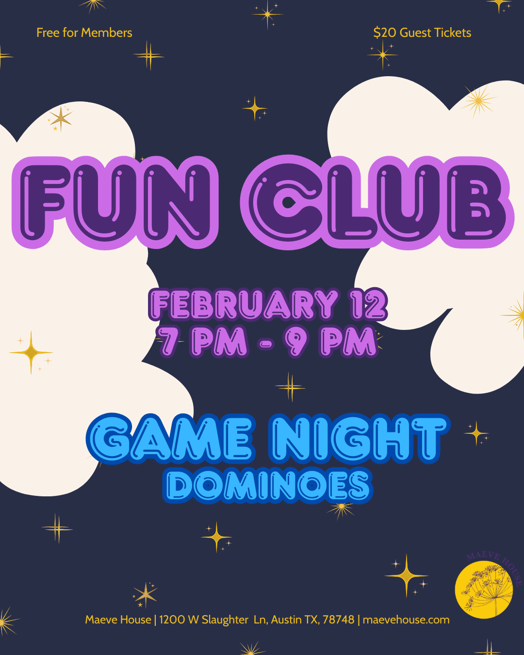 Thursday, February 12th | 7 pm - 9 pm