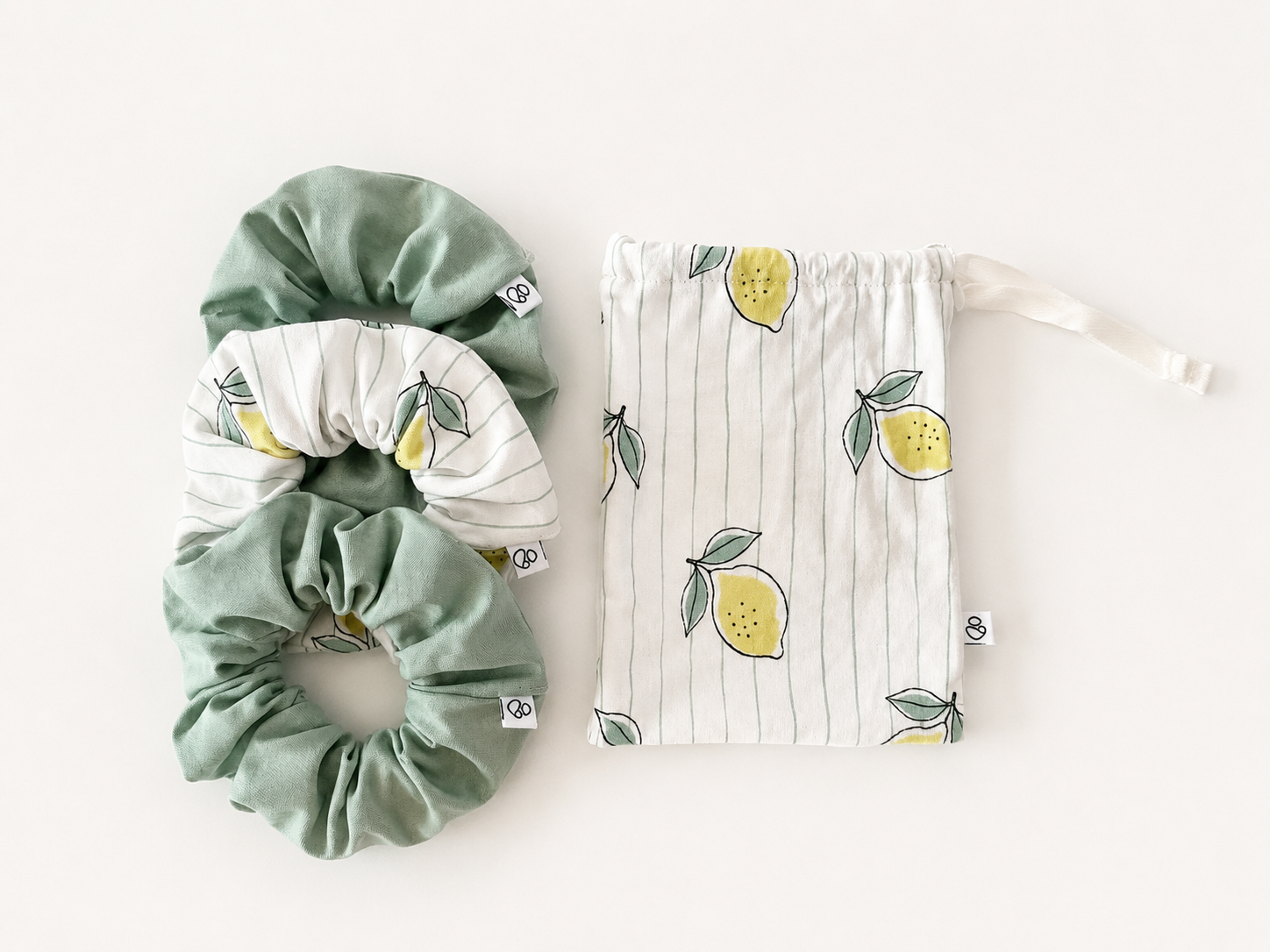 PREORDER - Lemon Drop Scrunchie 3-Pack