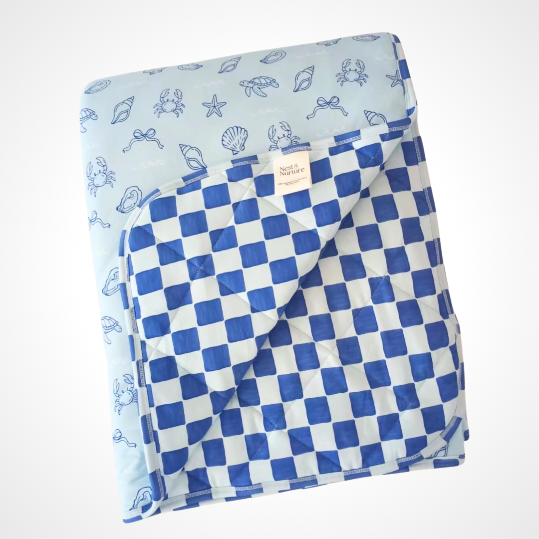 Saltwater Quilted Bamboo Blanket