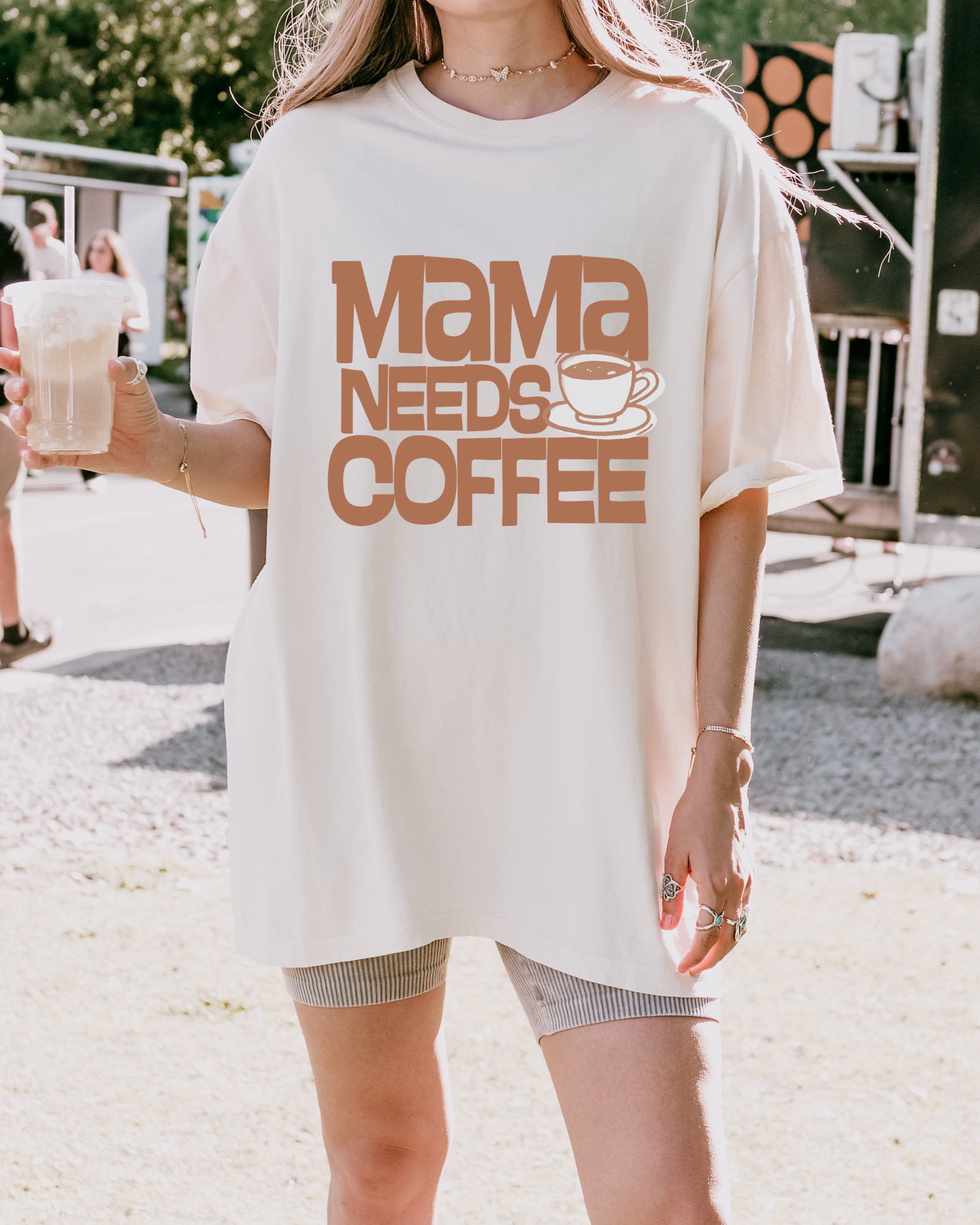Mama Needs Coffee Graphic Tee