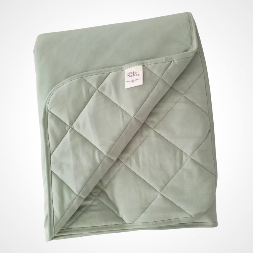 Willow Quilted Bamboo Blanket
