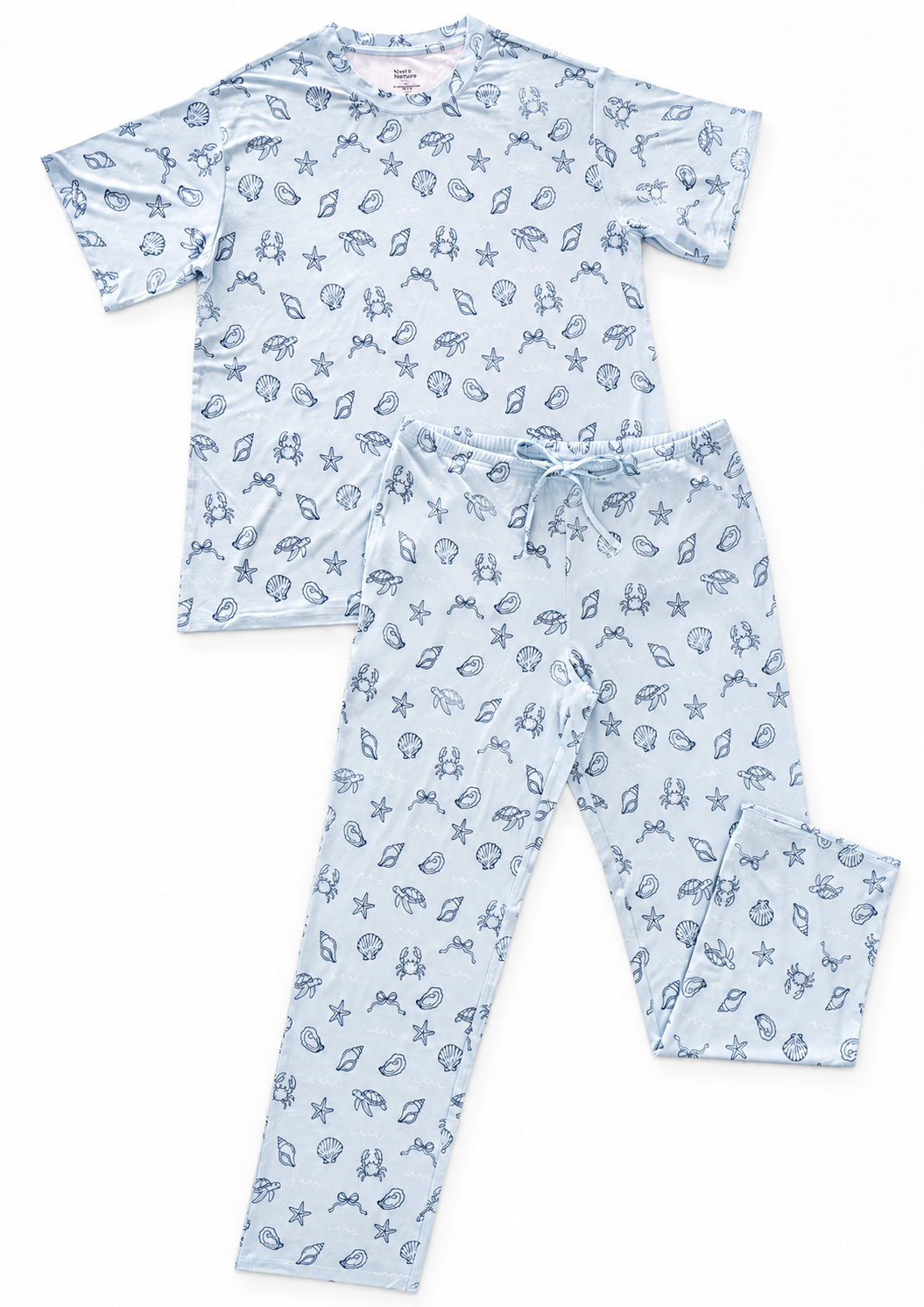 PREORDER - Saltwater Bamboo Straight Leg Lounge Set