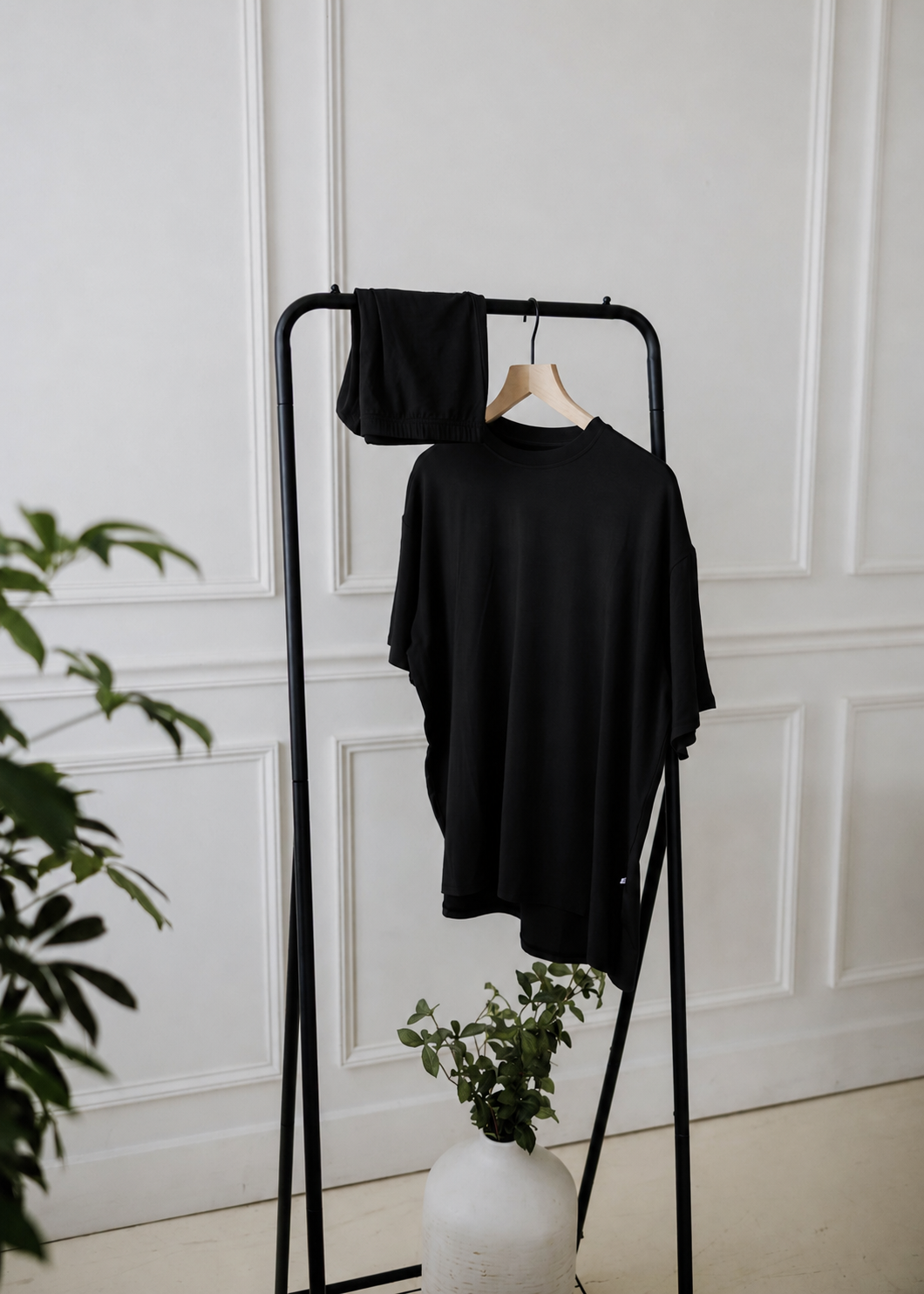 Nightfall Bamboo Biker Short Set