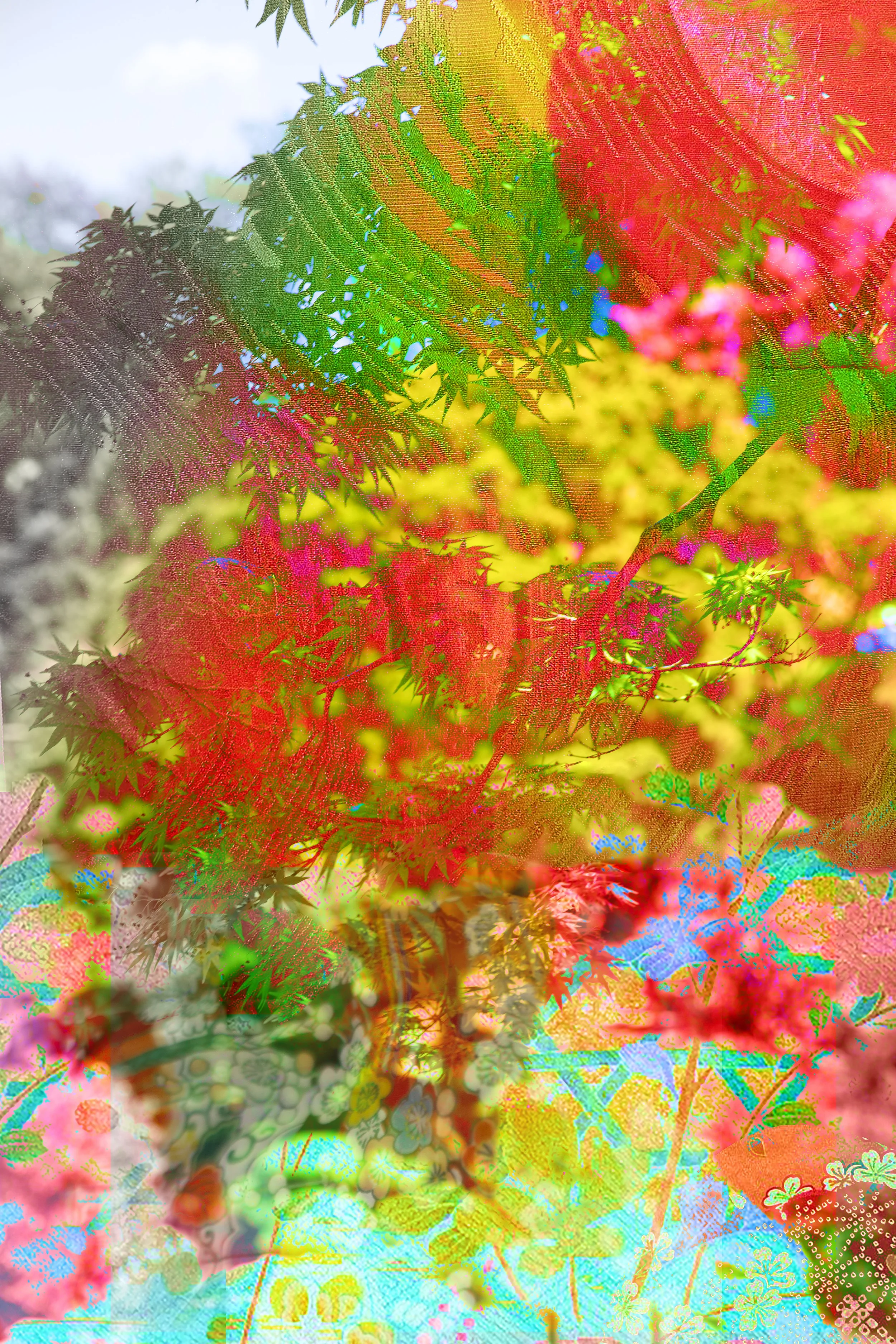 Faith-Ann Young Flower Neon Study