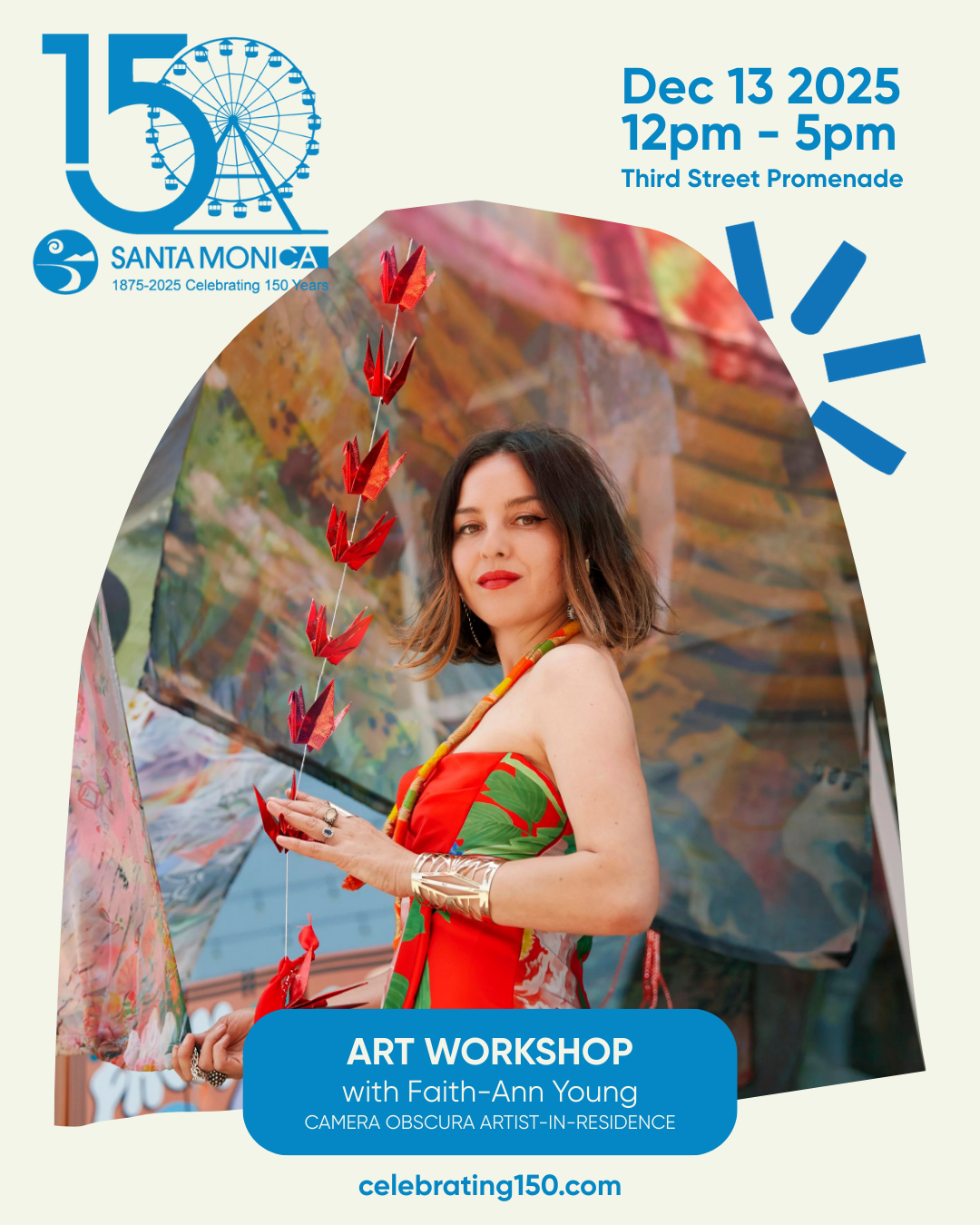 Sumi-E Workshop at 15oth Anniversary of City of Santa Monica