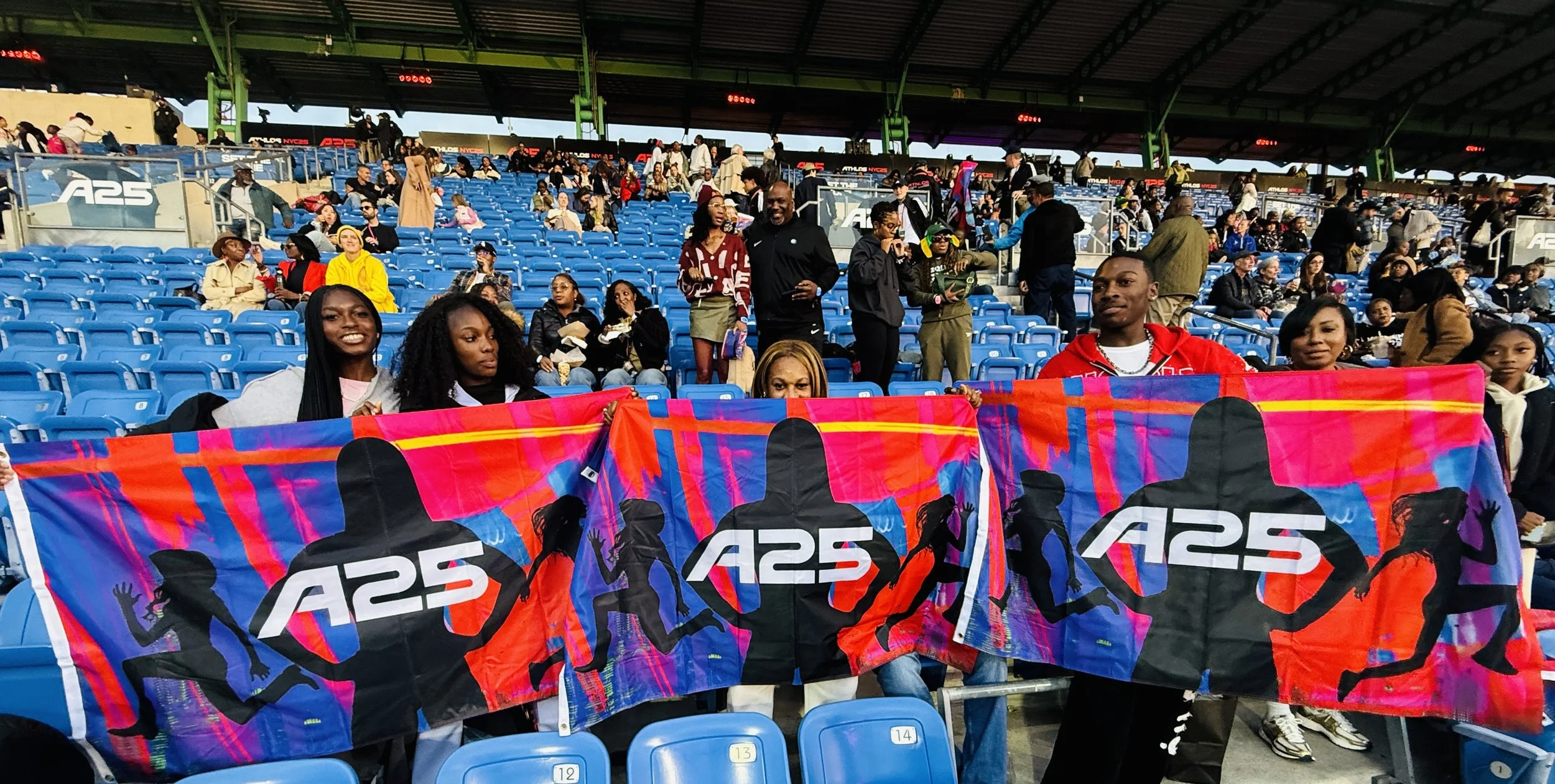 Athlos Flag Designed by artist Faith-Ann Young  art and sports, public art commission, flag design, Los Angeles artist, creative director, female empowerment art, textile design, flag design, brand collaboration