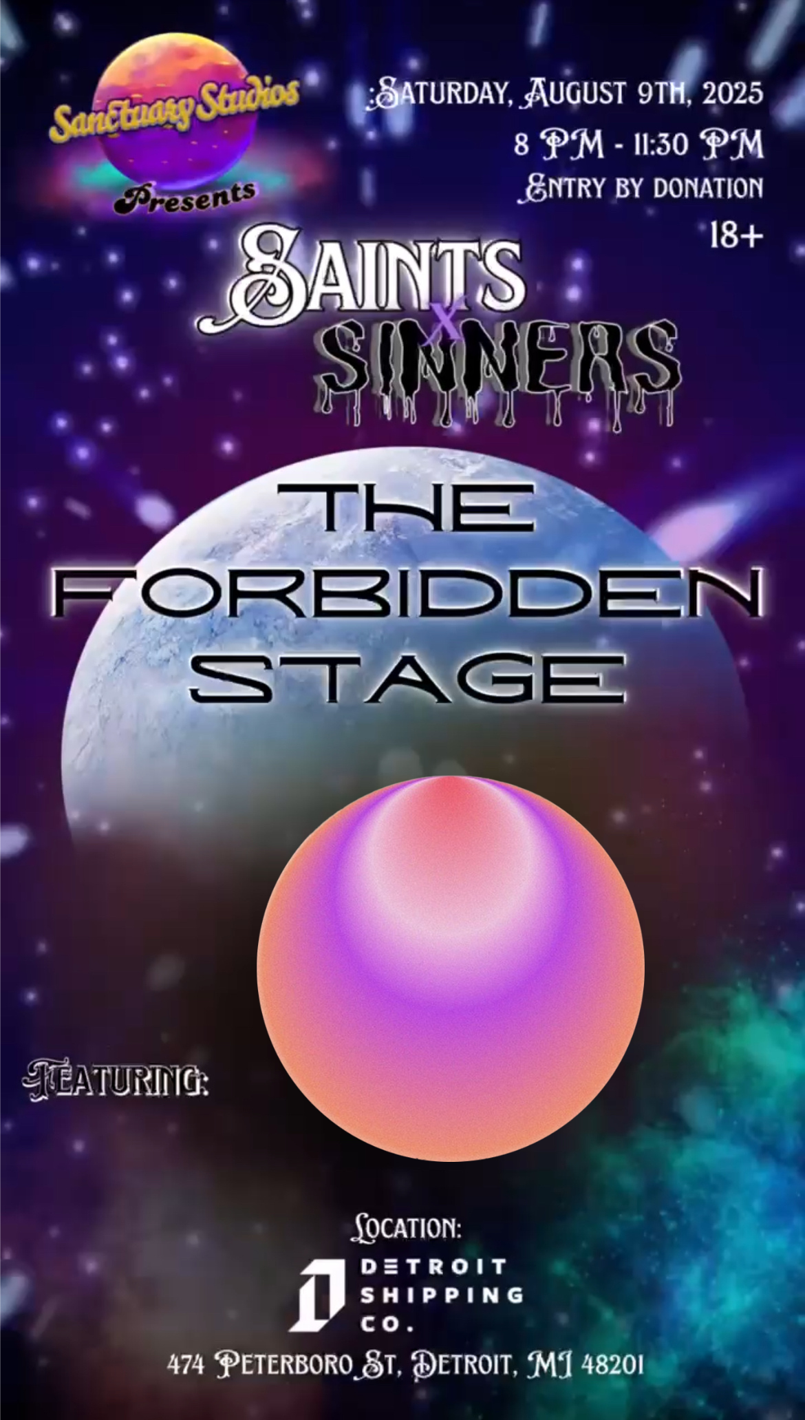 SaintXSinners: The Forbidden Stage