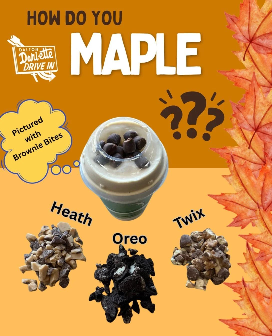 We have many favorites. What&rsquo;s your favorite maple creation? 🍁 🍁