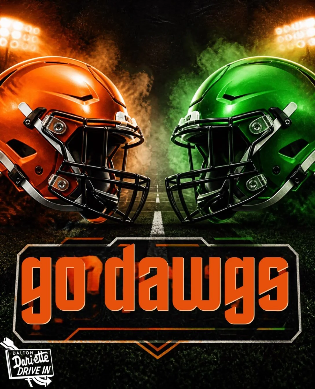 Celebrate your team tonight with dinner before the game, or a halftime snack! Order online at daltondariette.com (choose order with toast), and we&rsquo;ll text you when it&rsquo;s ready! Go Dawgs!