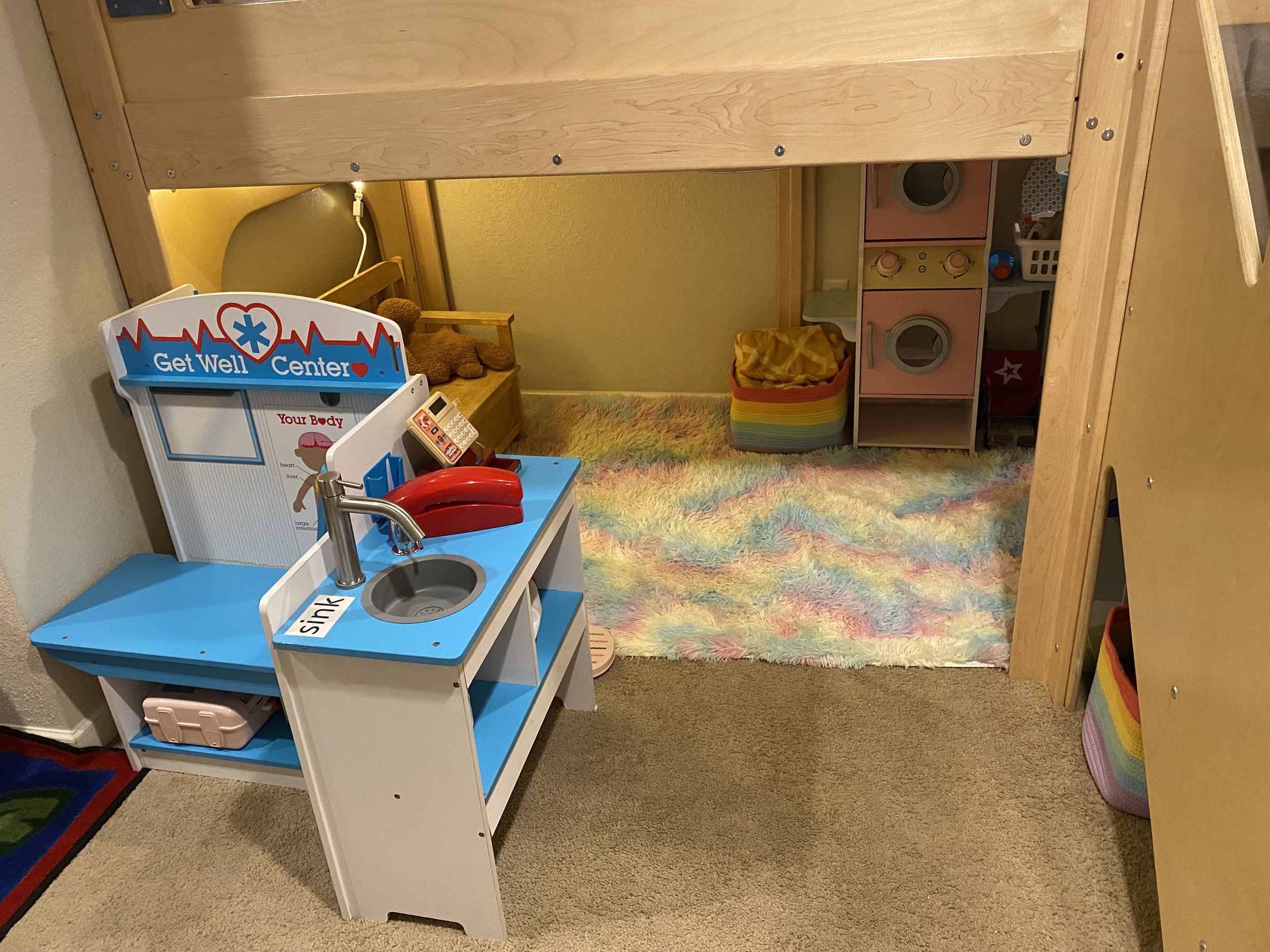 Dramatic play area- House