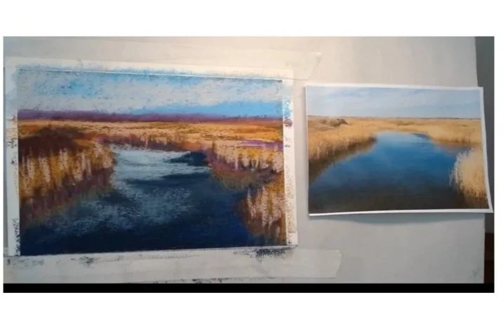 Pastel marsh video