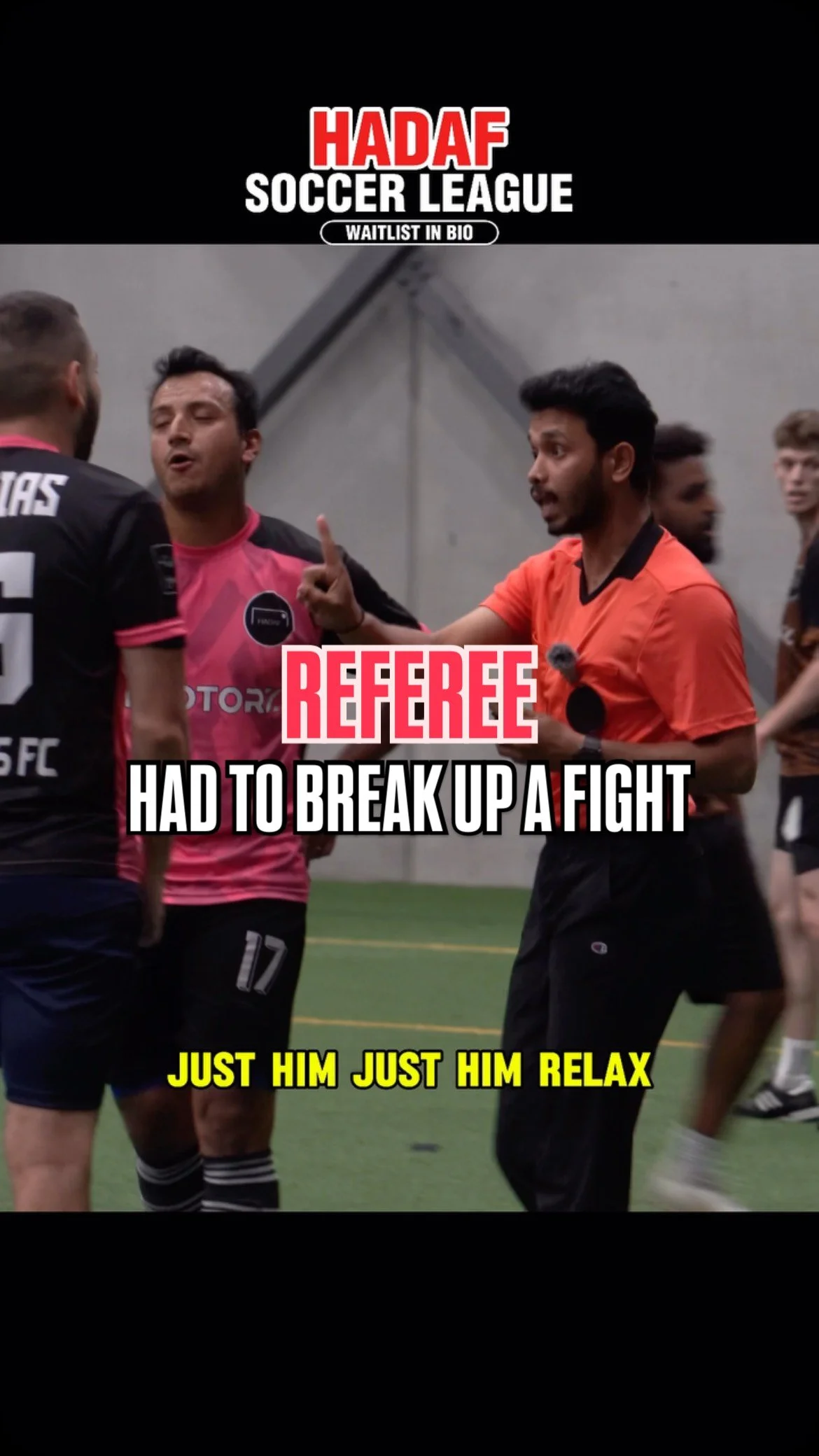 @hadafsoccerleague did the referee make the right calls?
The most competitive & best men’s rec soccer league in Mississauga & Waterloo ⚽️