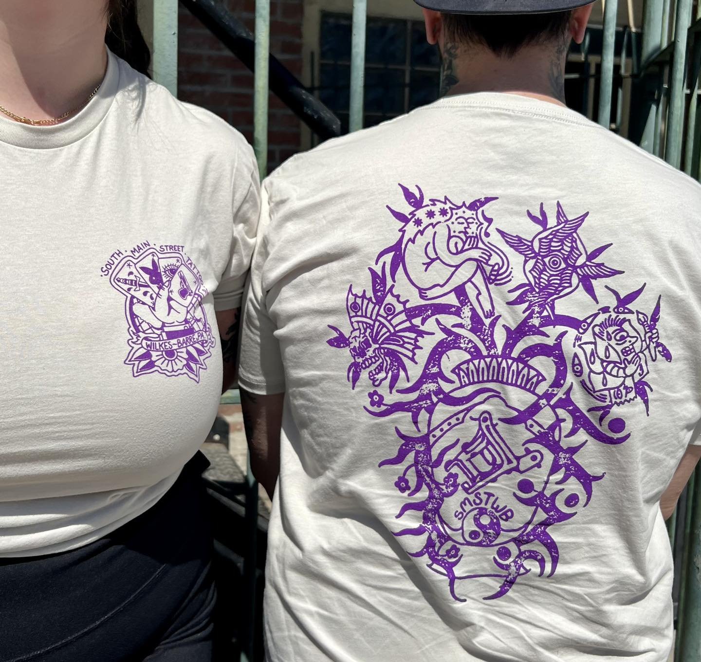 Beige Stencil Shirt.jpeg