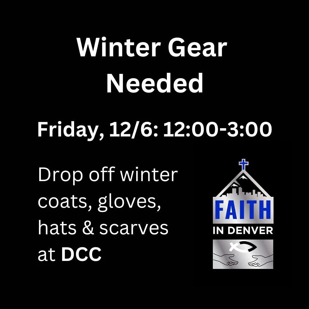 Join our friends @faithindenver &amp; @networkcoffeehouse to collect and distribute warm winter gear to our neighbors this weekend! 

Please sign up via the link in our bio to volunteer on Saturday. If you&rsquo;d like to donate gear, no need to sign