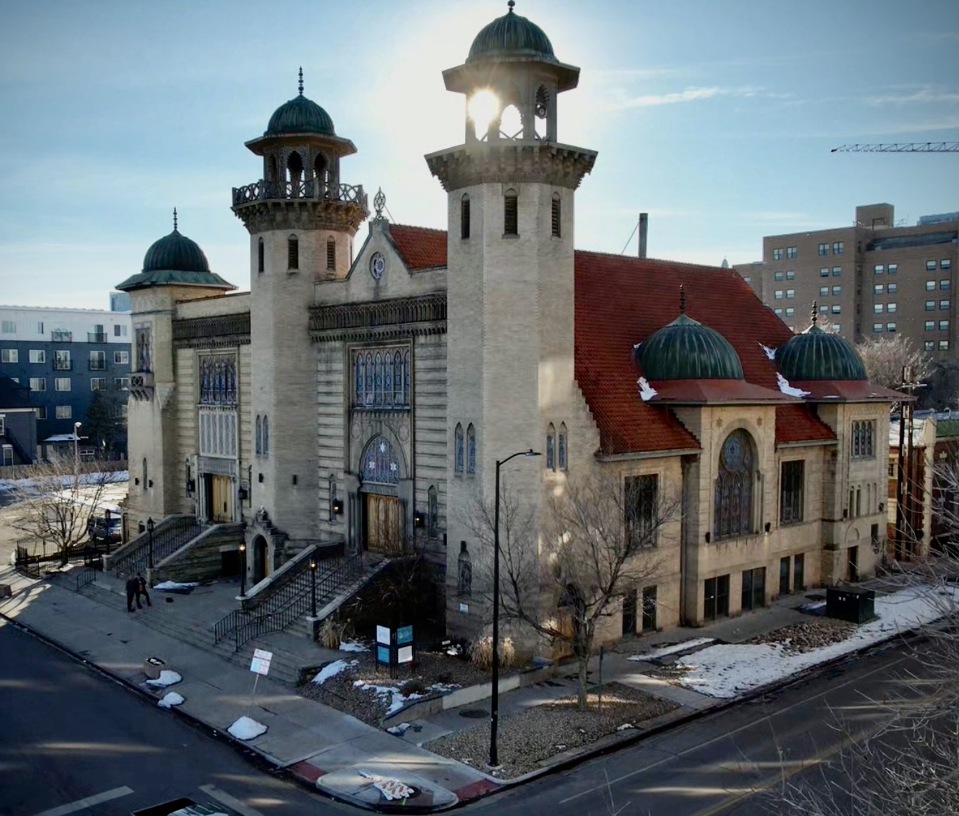 Aerial View of Denver Community Church