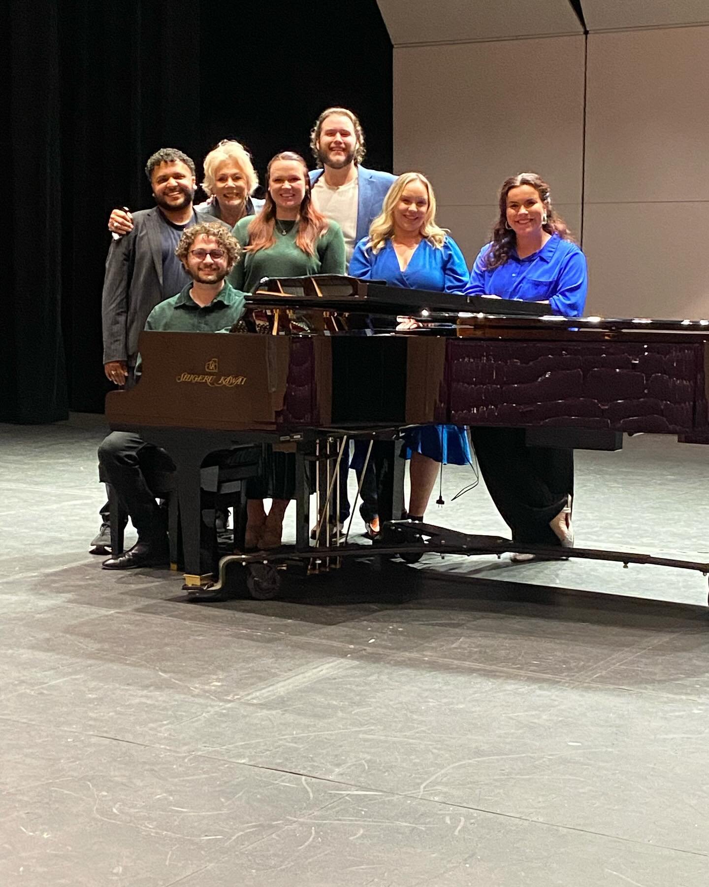 Today the wonderful teaching artists of Amarillo Opera Institute performed for our students. We are so fortunate to have these gifted artists be a part of our institute. 

And don&rsquo;t miss your chance to hear the students of AOI at our Annual Mem