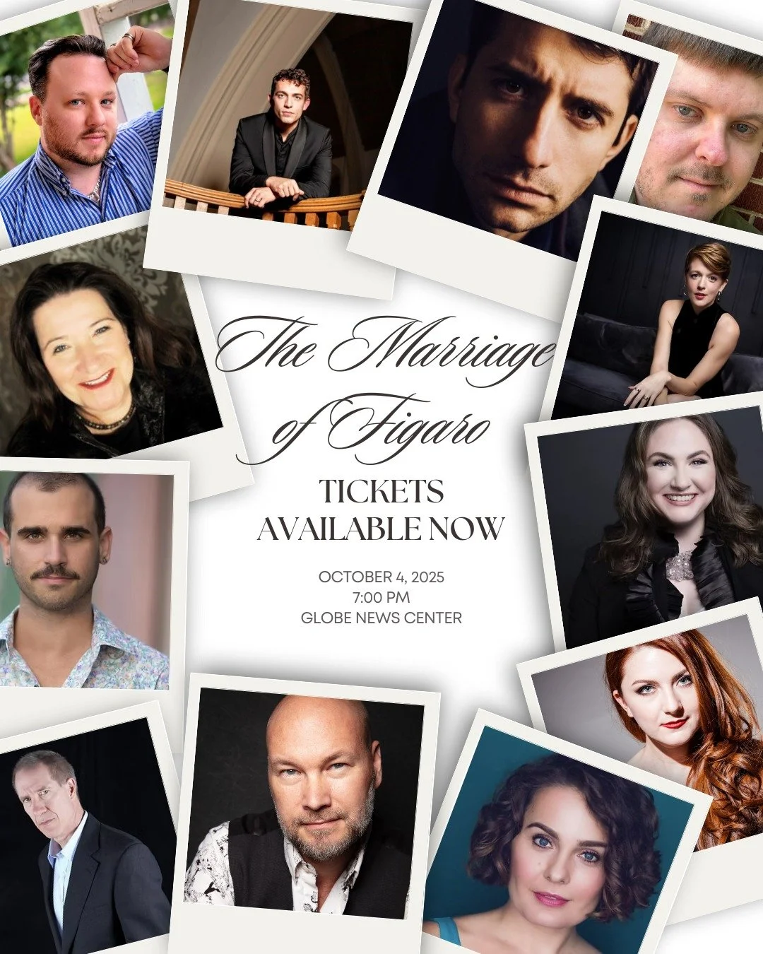 TICKETS ARE NOW AVAILABLE!

Amarillo Opera is excited to present Mozart's The Marriage of Figaro! The show is one night only, so secure your tickets now. 

Visit ww.amarilloopera.org or call 806.372.SING