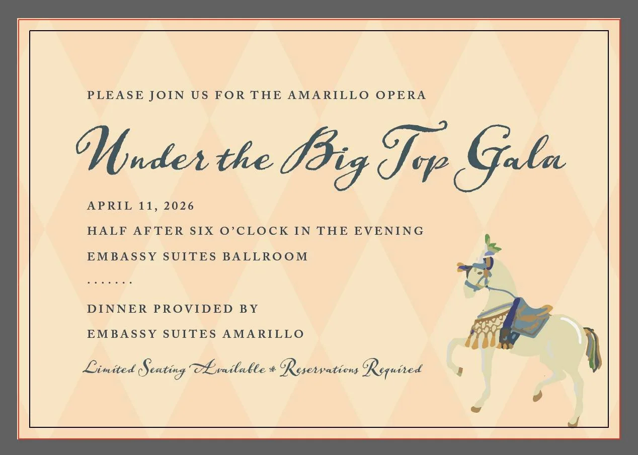 Under the Big Top Gala tickets available now!