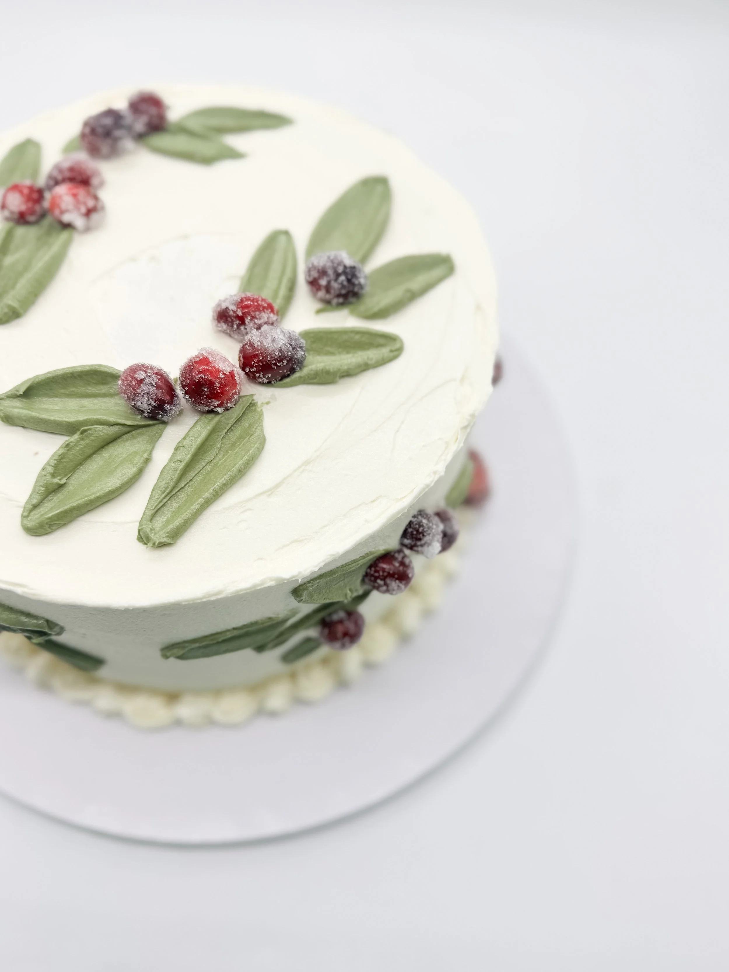 Cranberry White Chocolate Butter Cake