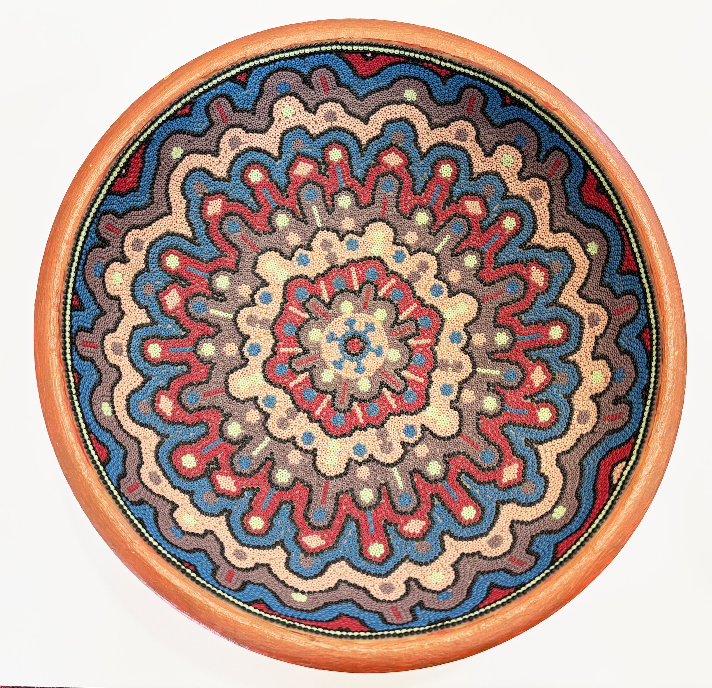 Large Beaded Bowl